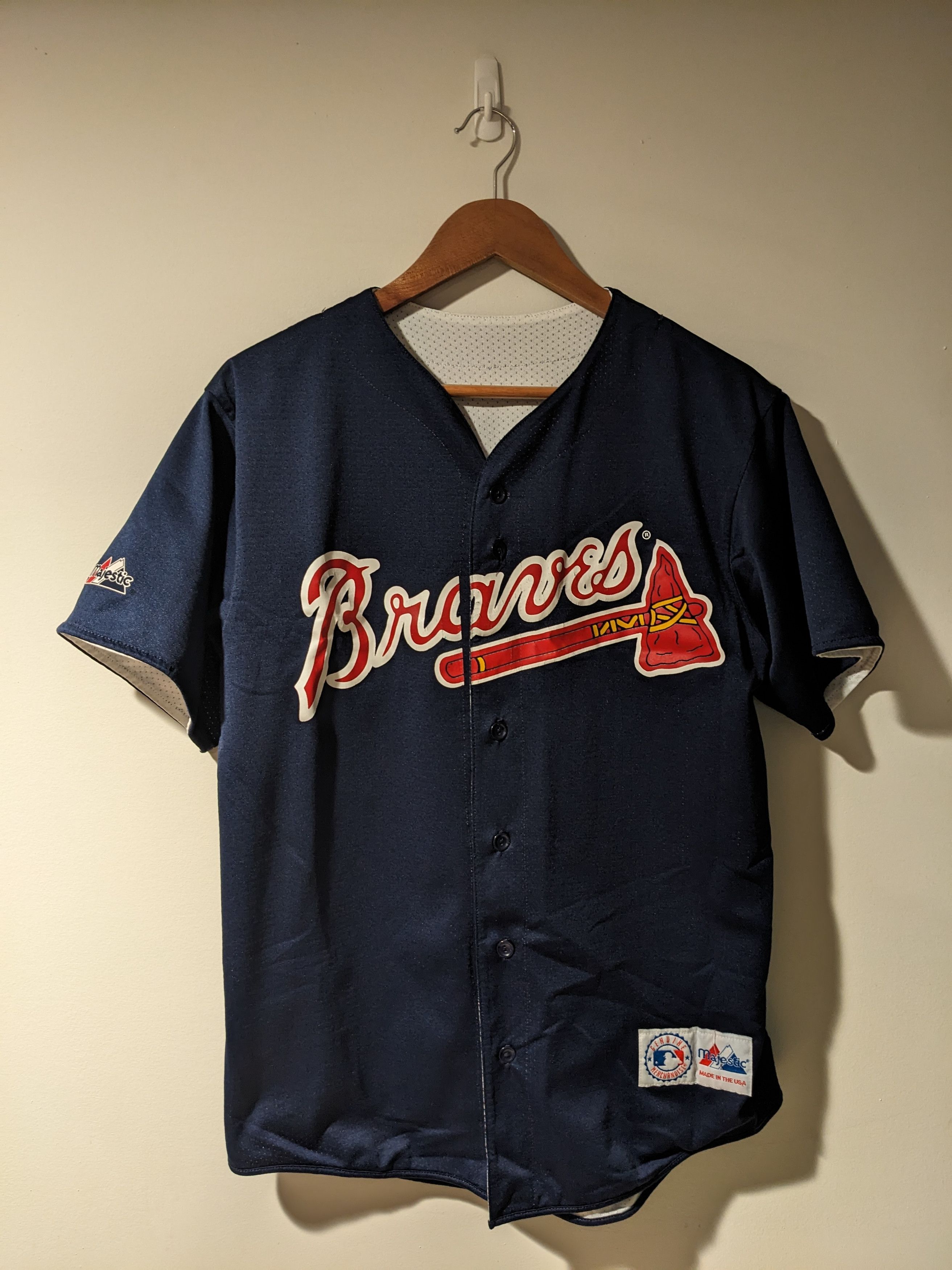 Majestic Vintage 90s Majestic Cleveland Indians MLB Jersey | Grailed