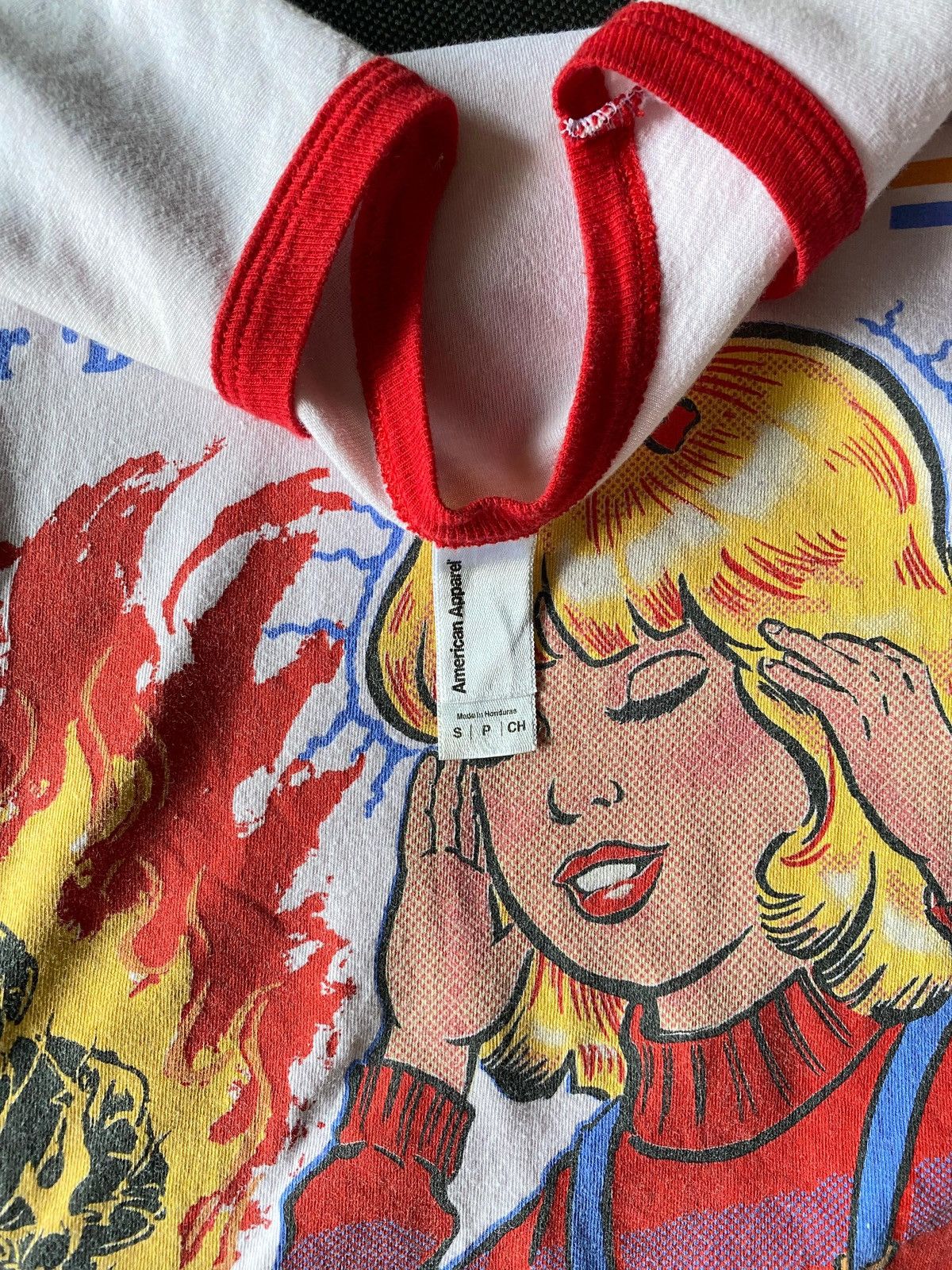 Vintage Pyrokinesis For Beginners Ringer Tee Size US S / EU 44-46 / 1 - 8 Thumbnail