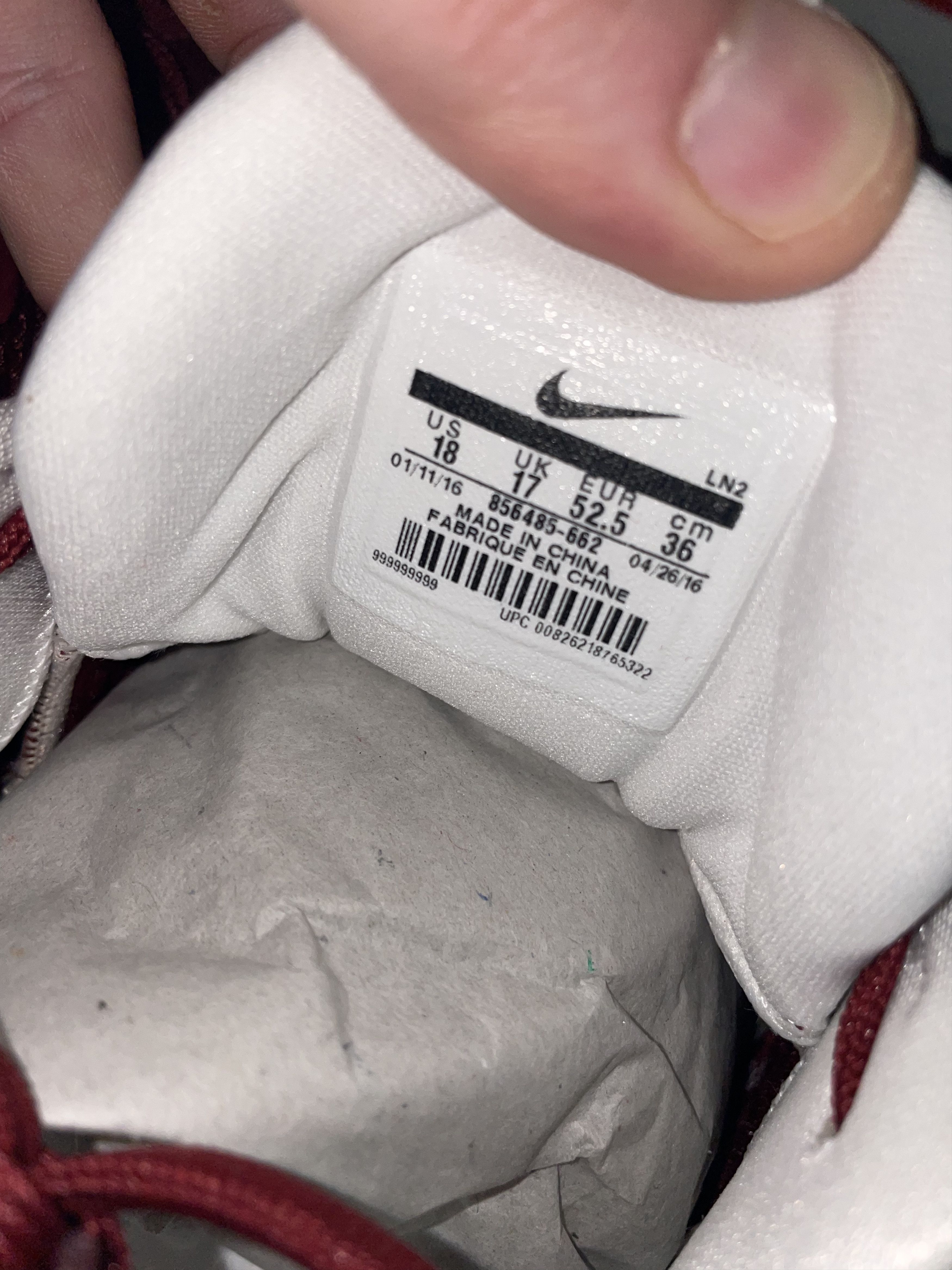 Nike Nike Kobe 11 Low TB Promo Maroon Kobe XI size 18 NEW Size US 15 / EU 48 - 6 Thumbnail