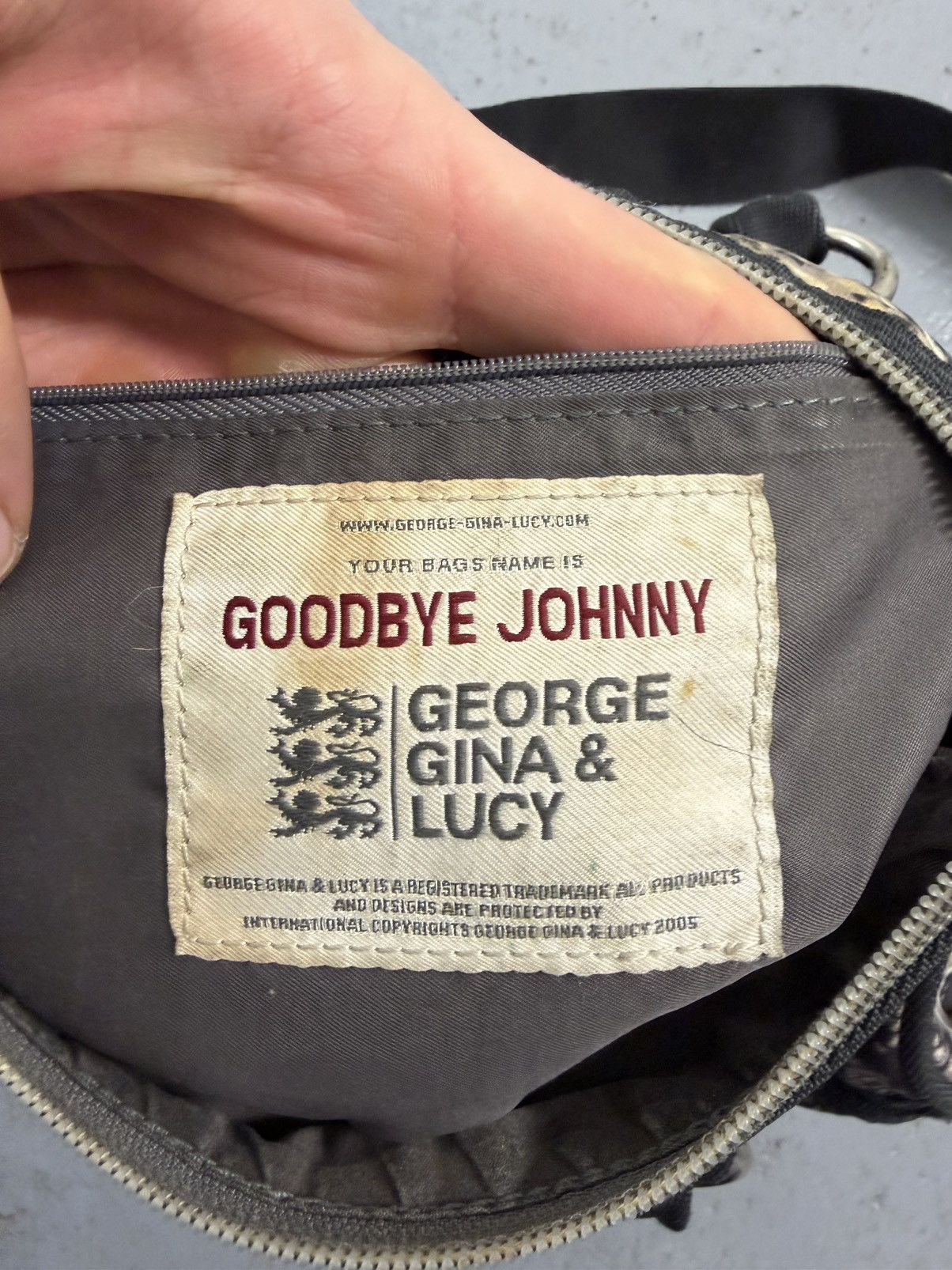 George Gina & Lucy George Gina & Lucy Python GGL Crossbody Goodbye Johnny Bag Size ONE SIZE - 9 Thumbnail