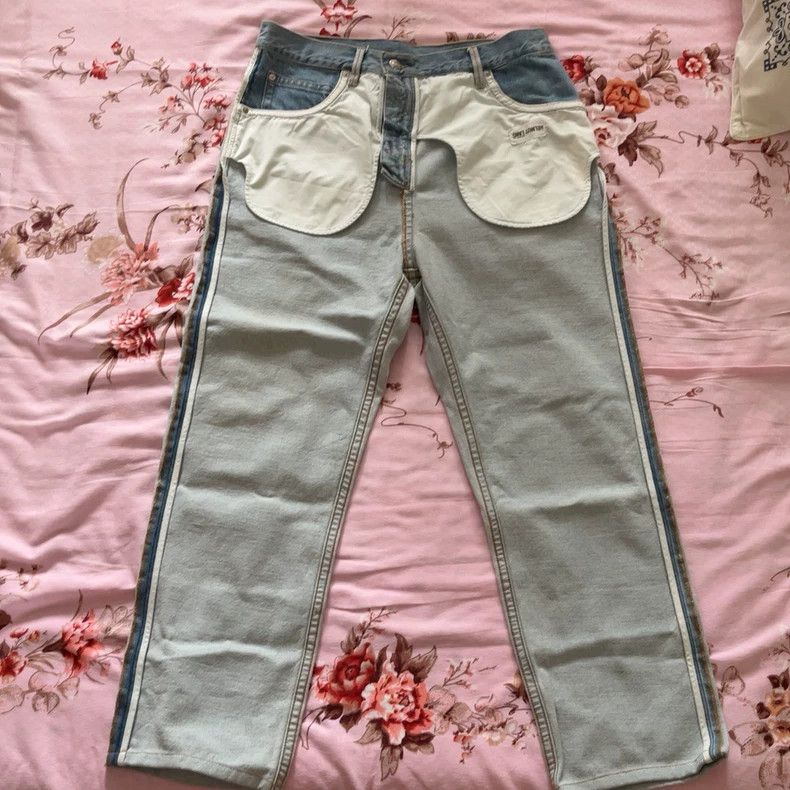 Helmut Lang Helmut Lang Wear jeans inside and out 2501-Nextarrow Size US 32 / EU 48 - 1 Thumbnail