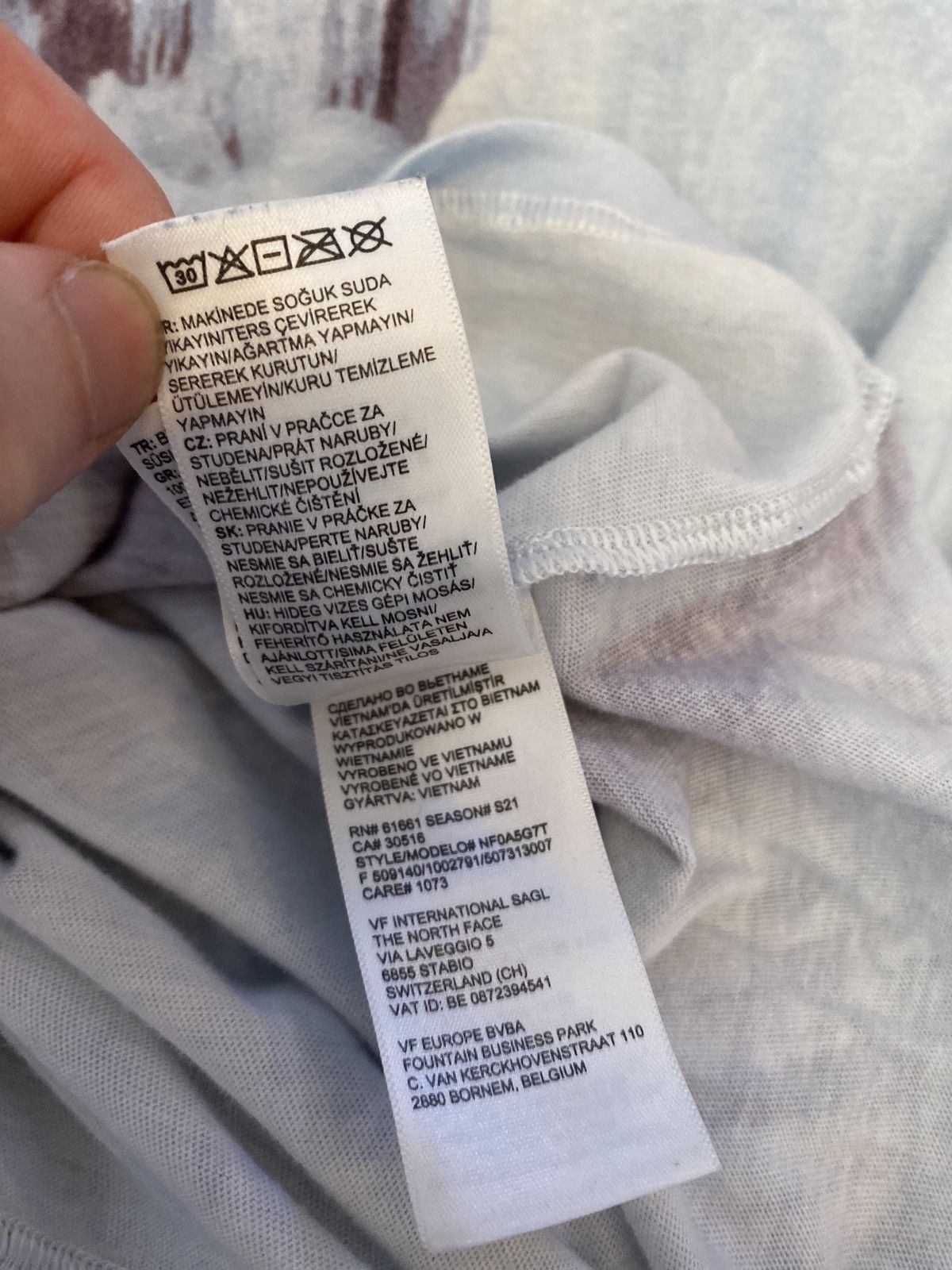 Supreme × The North Face SS21 Supreme x The North Face Ice Climb Print T Shirt Size US L / EU 52-54 / 3 - 10 Thumbnail