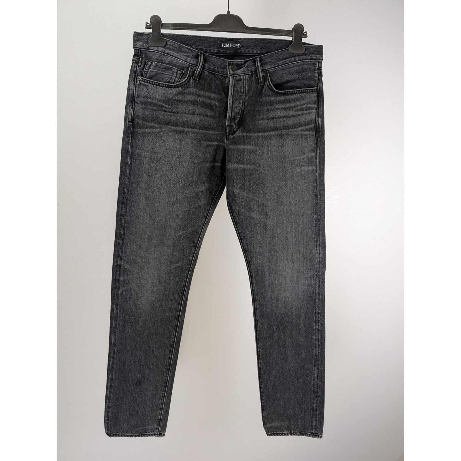 Tom Ford o1rshd1 Denim Slim Jean in Black Size US 36 / EU 52 - 2 Thumbnail