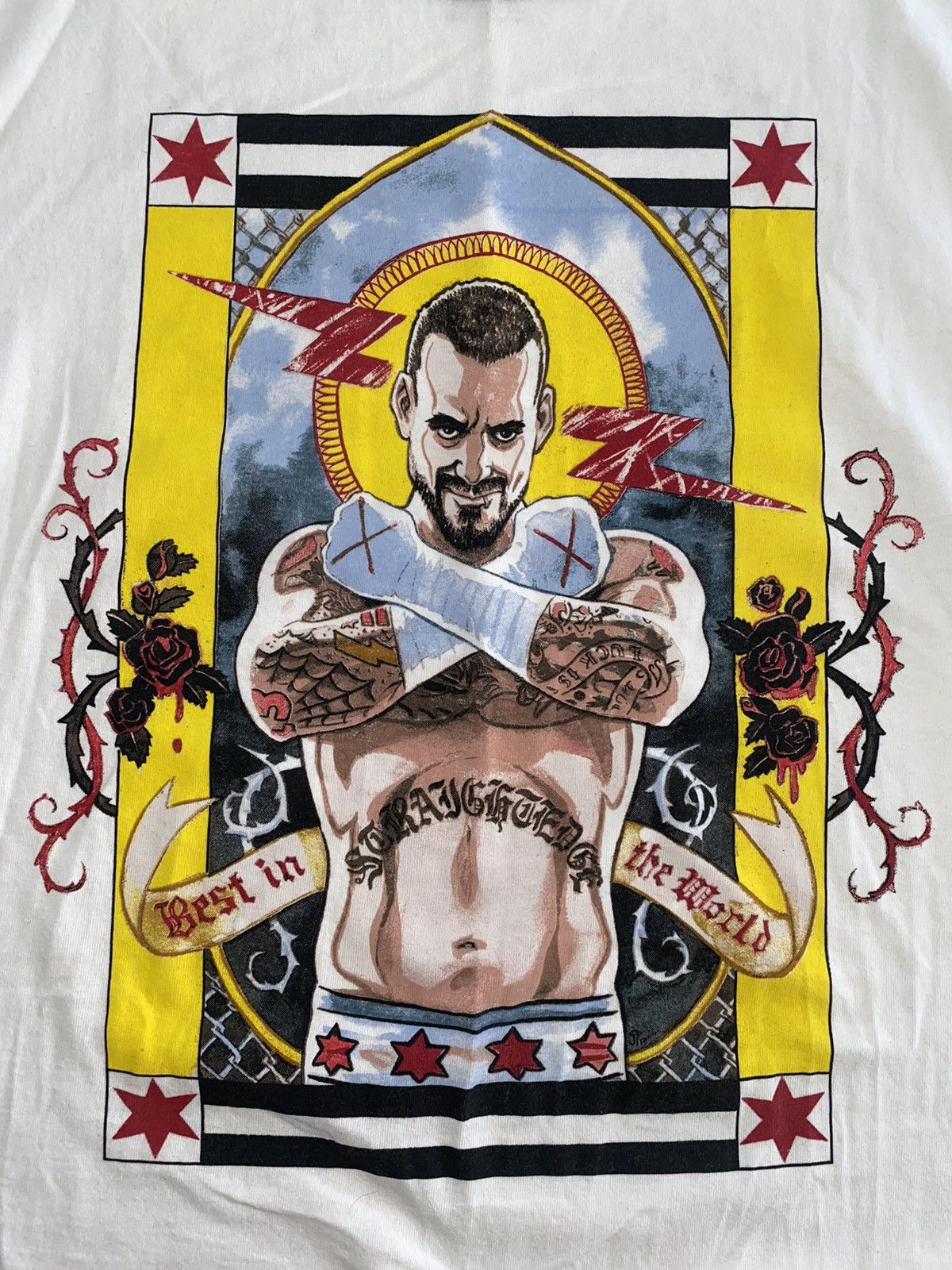 WWE Vintage WWE CM Punk size M Size US M / EU 48-50 / 2 - 2 Thumbnail