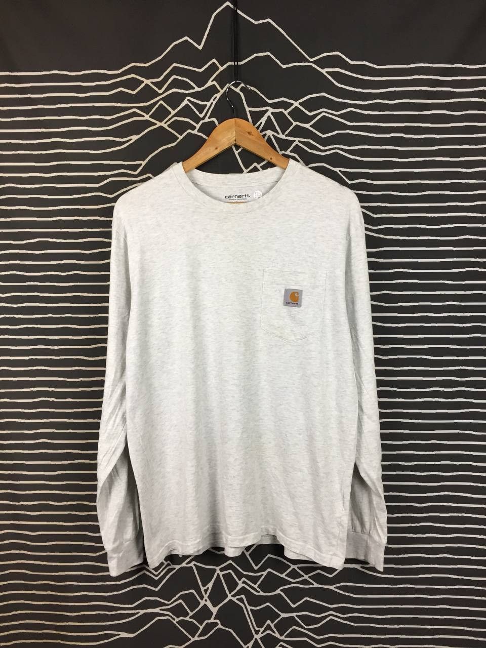 Carhartt Carhartt Work In Progress Long Sleeve Pocket Tee Size L Size US L / EU 52-54 / 3 - 2 Thumbnail