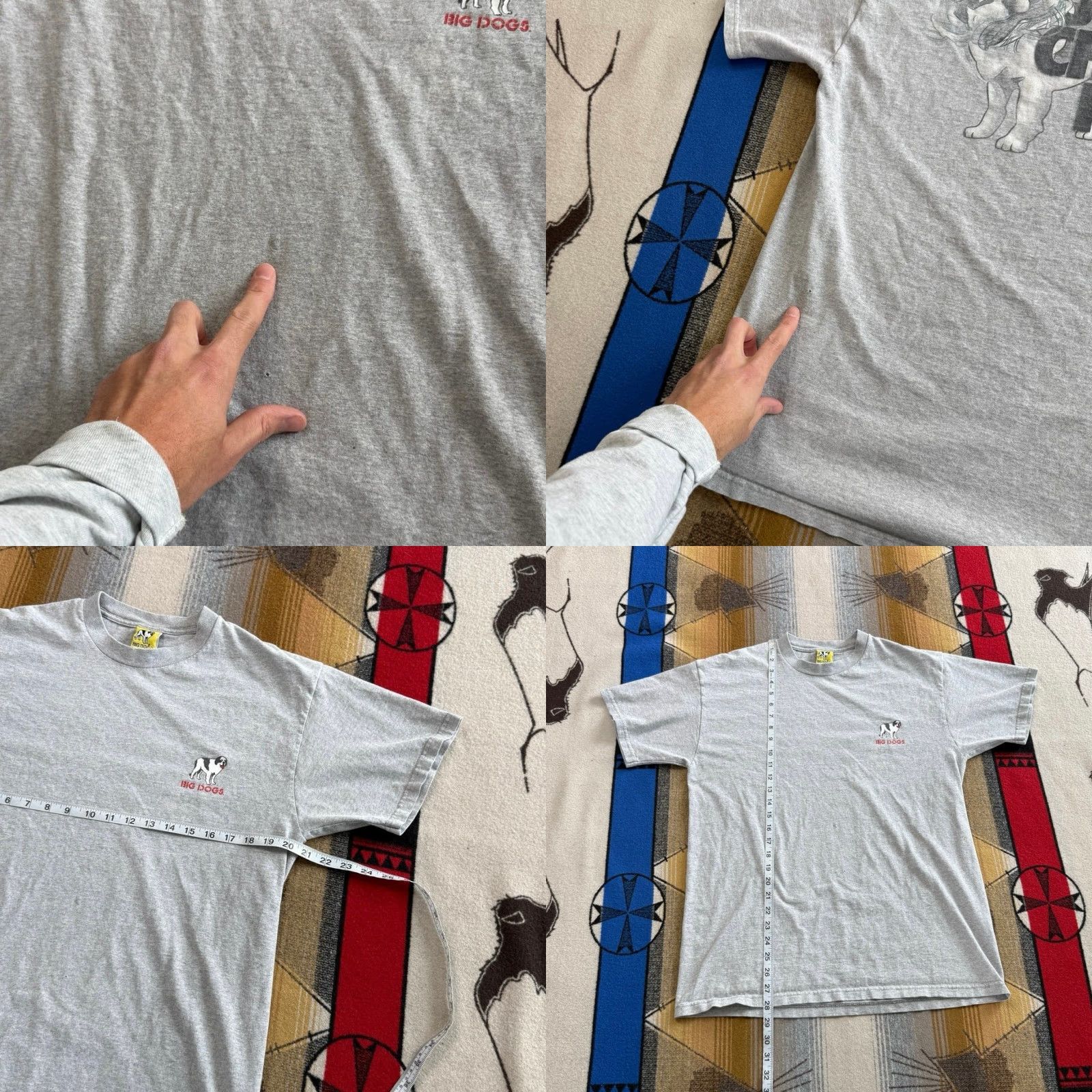 Big Dogs VINTAGE 90s Big Dogs Just Chew It Nike Parody T-Shirt Size L Regular Men Gray Short Sleeve 90s Animals Sports Made In USA Size US L / EU 52-54 / 3 - 8 Thumbnail