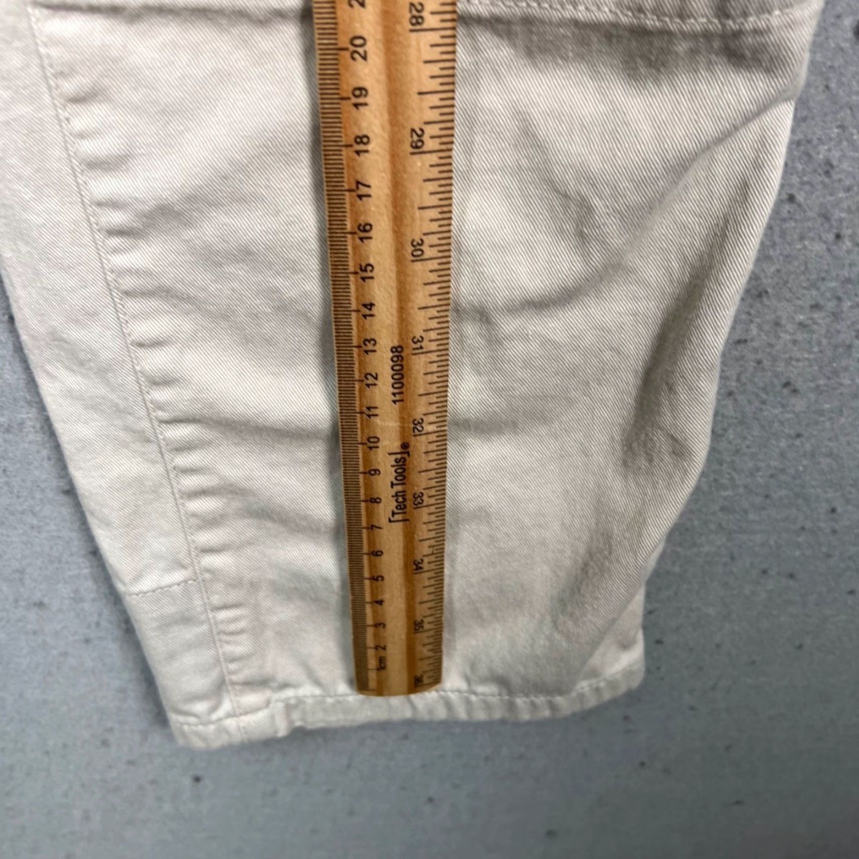 Rag & Bone Rag & Bone Mens Pants 31 White Cotton Carpenter Straight Front Pocket Slash Size 31 Ivory Regular 27 In Inseam Mens Size US 31 - 6 Thumbnail