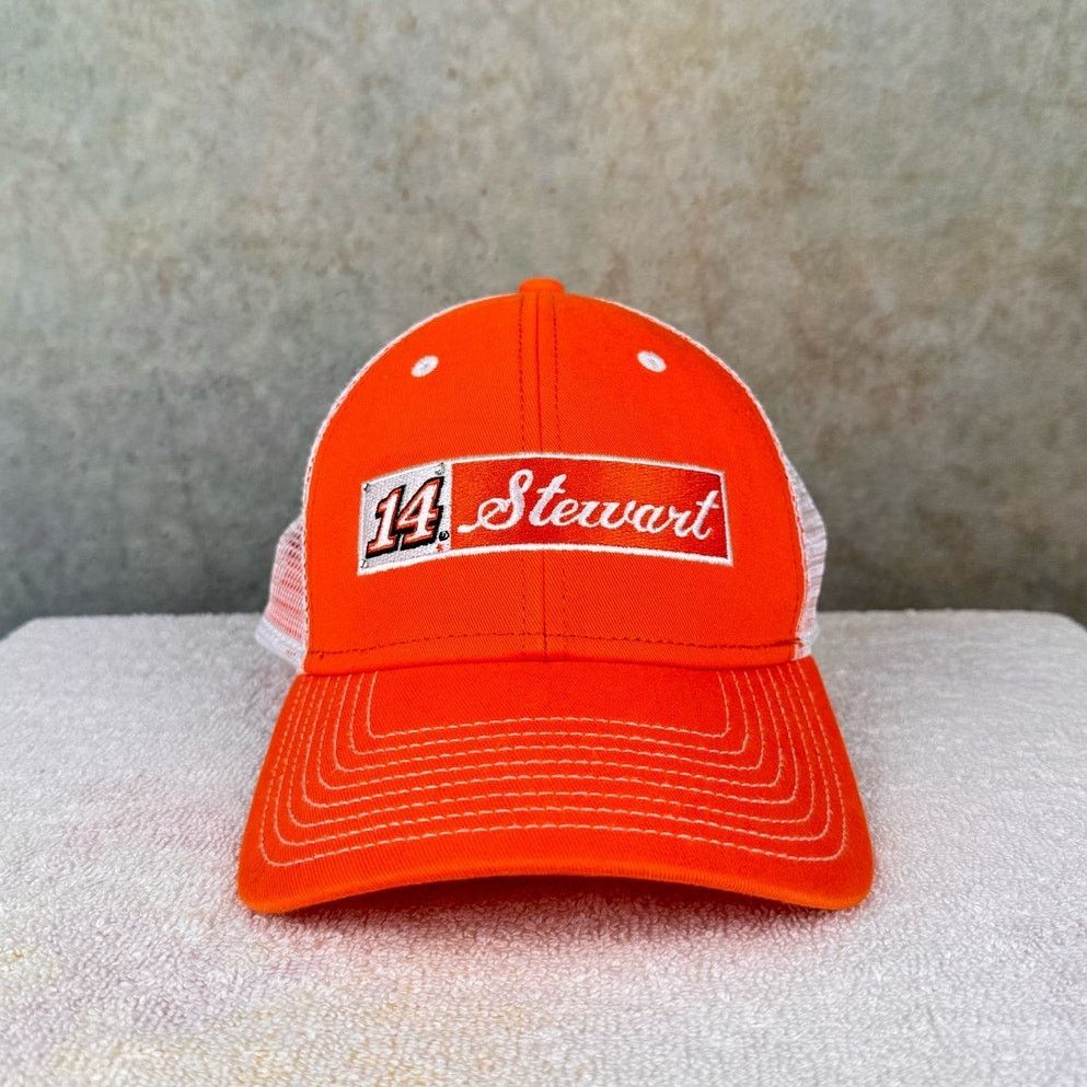 Bass Pro Shops × NASCAR VTG Nascar Bass Pro Shops Trucker Hat Tony Stewart Size ONE SIZE - 1 Thumbnail