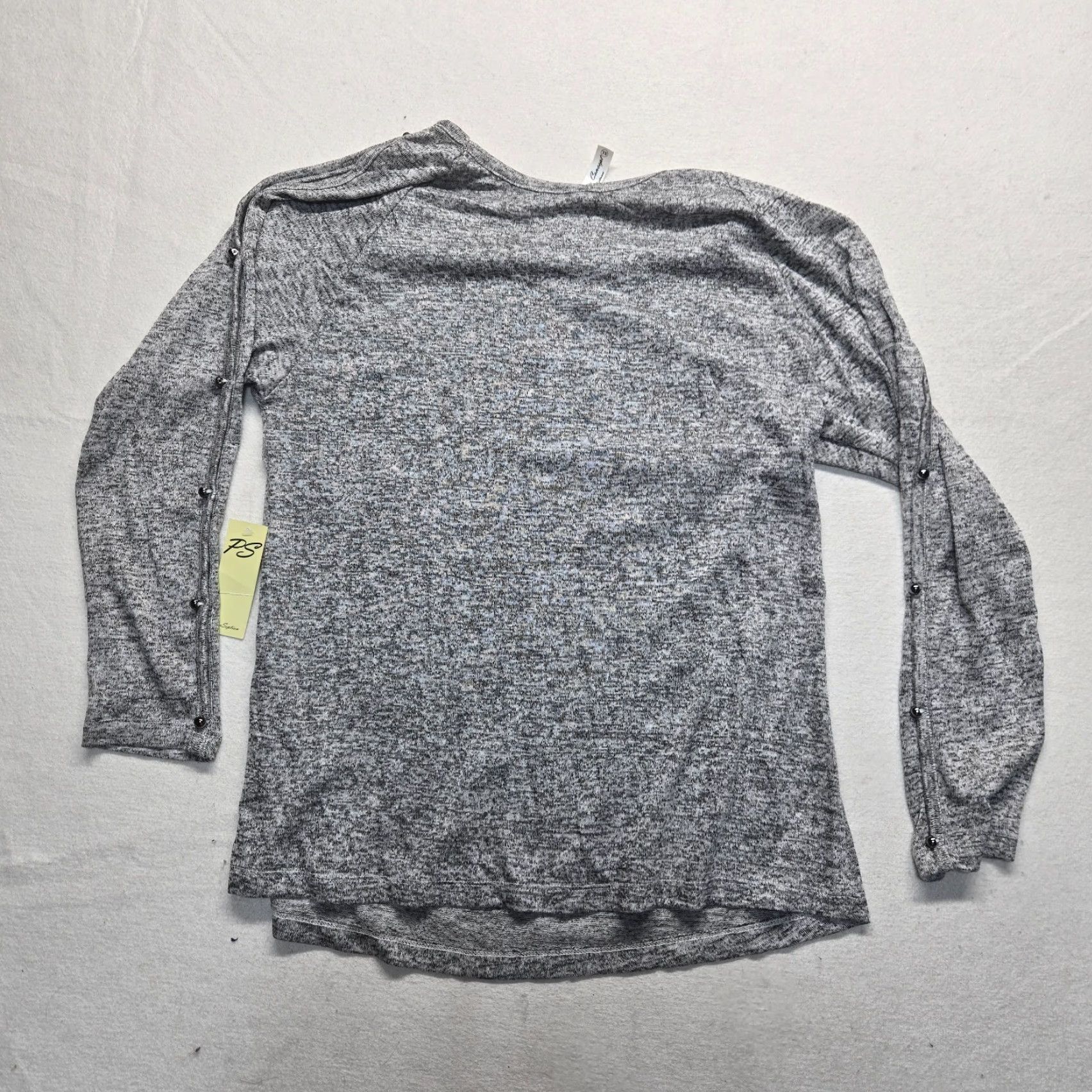 Vintage Perseption Concept Sweater Long Sleeve Adult Women's XL Gray Crew Neck Knit Pullover Casual Fall Winter Womens Size XL / US 12-14 / IT 48-50 - 7 Thumbnail