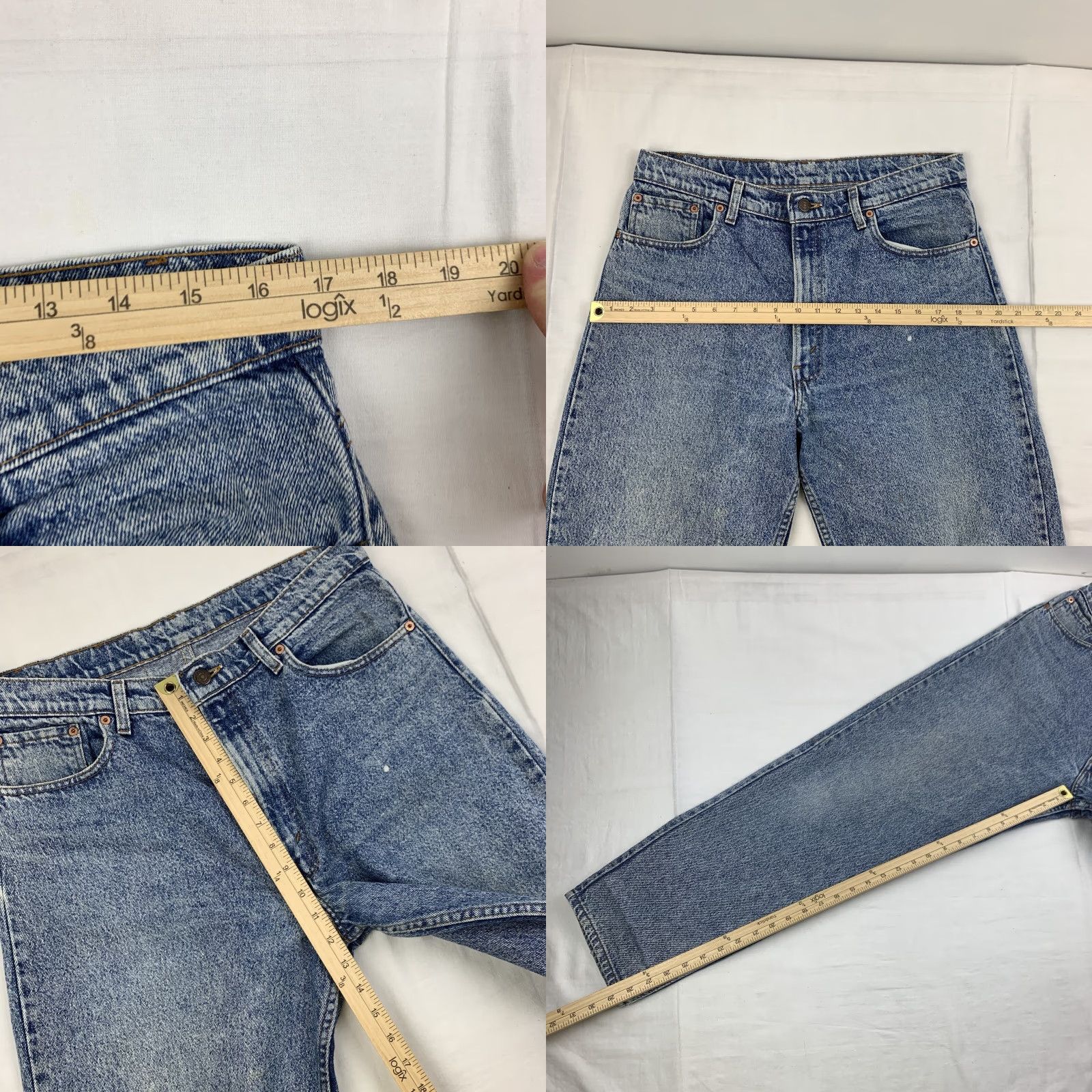 Levi's VINTAGE Levi's Jeans Men 36 Regular Blue 30in 90s USA Stone Washed Made in USA Size US 36 / EU 52 - 8 Thumbnail