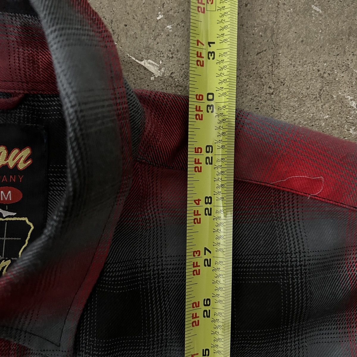 Vintage Dixxon red and black flannel shirt Size US M / EU 48-50 / 2 - 5 Thumbnail