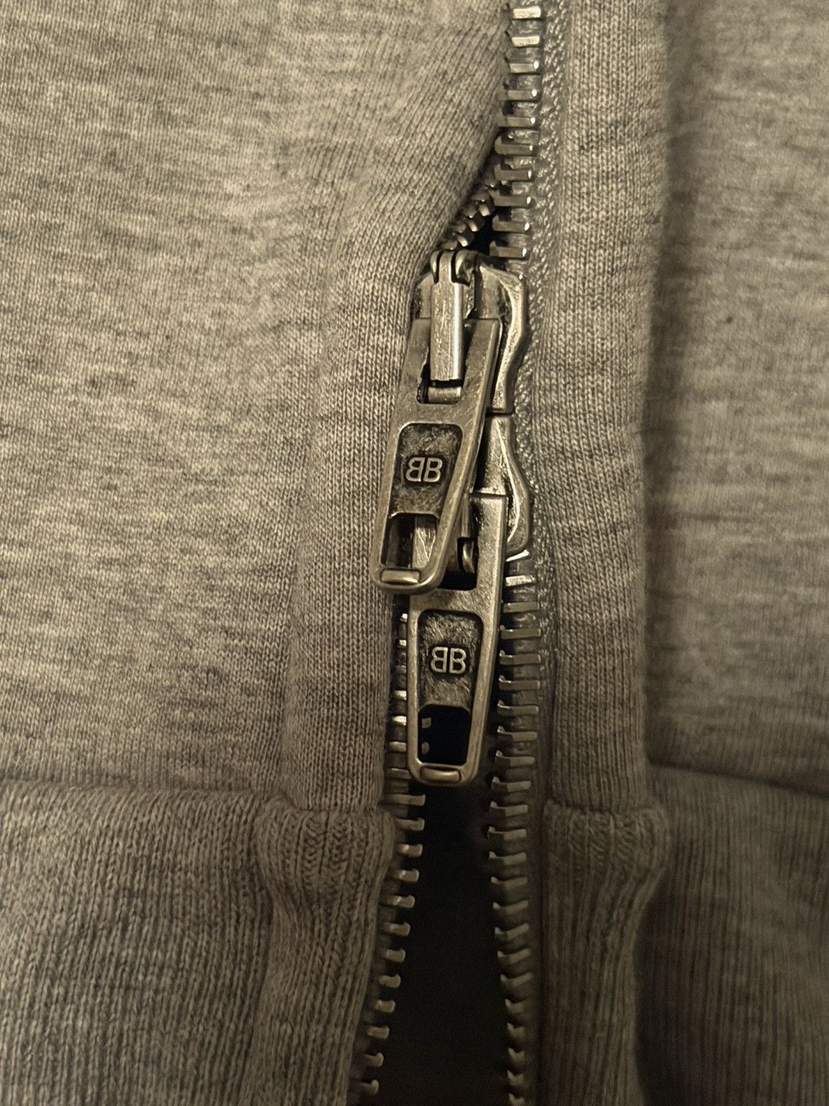 Balenciaga Balenciaga Loop Sports Icon Zip-Up Hoodie Size US L / EU 52-54 / 3 - 6 Thumbnail