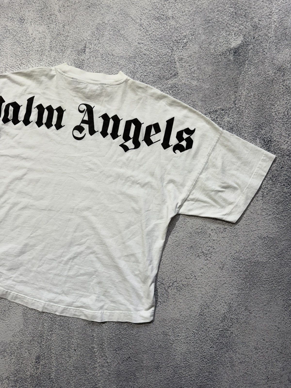 Palm Angels × Vintage Palm Angles t shirt distressed men’s L white oversized Size US L / EU 52-54 / 3 - 2 Thumbnail