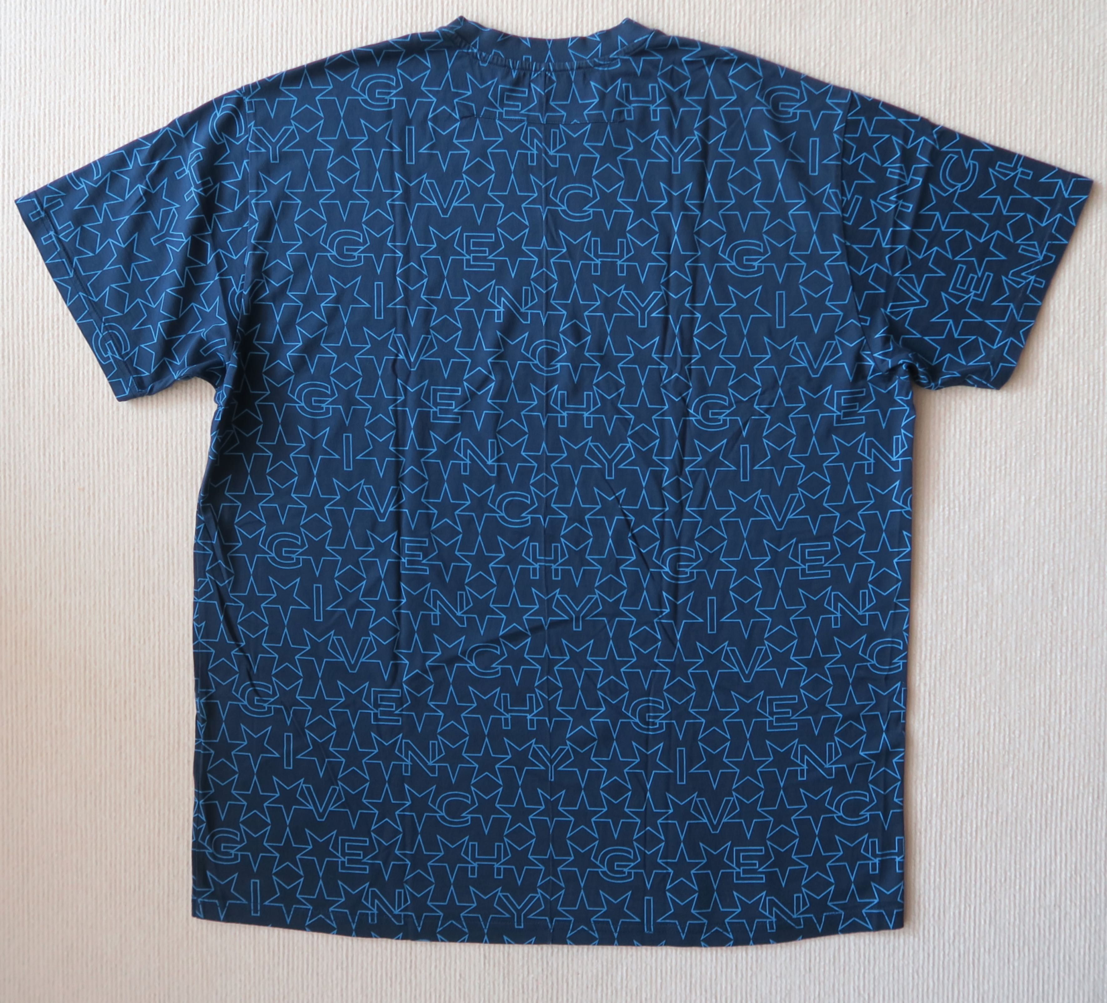 Givenchy Givenchy Star Print Lettering Oversized T-Shirt Size US M / EU 48-50 / 2 - 4 Thumbnail
