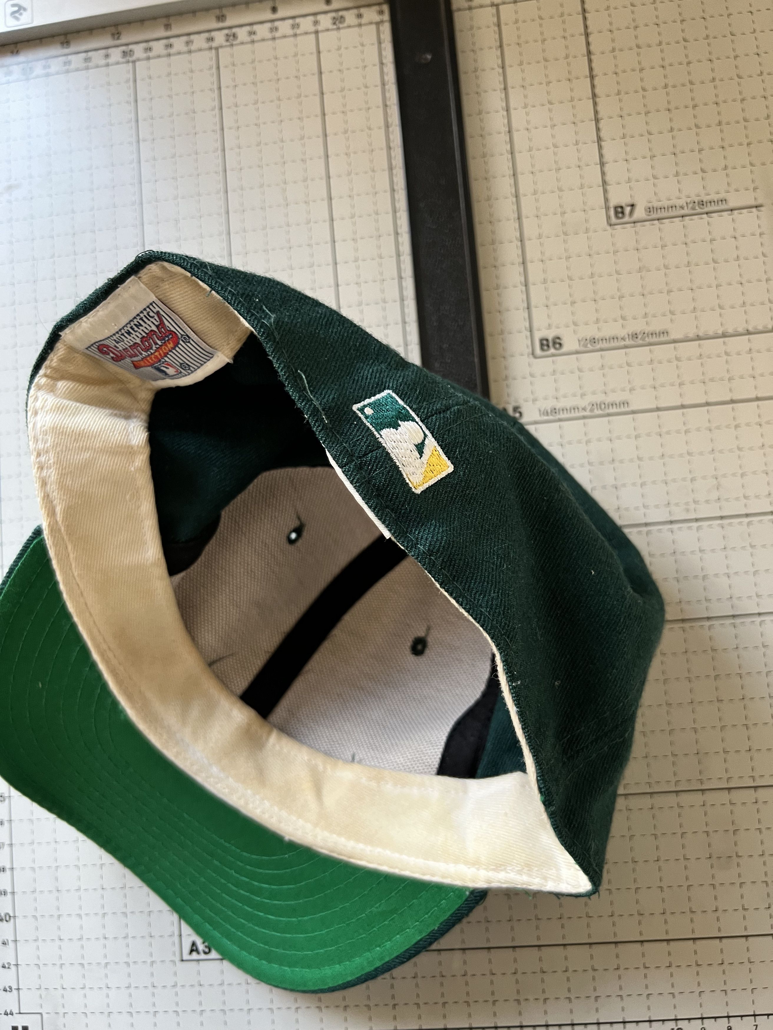 MLB A's Oakland Vintage Wool Rare Baseball Truck Cap Size ONE SIZE - 5 Thumbnail
