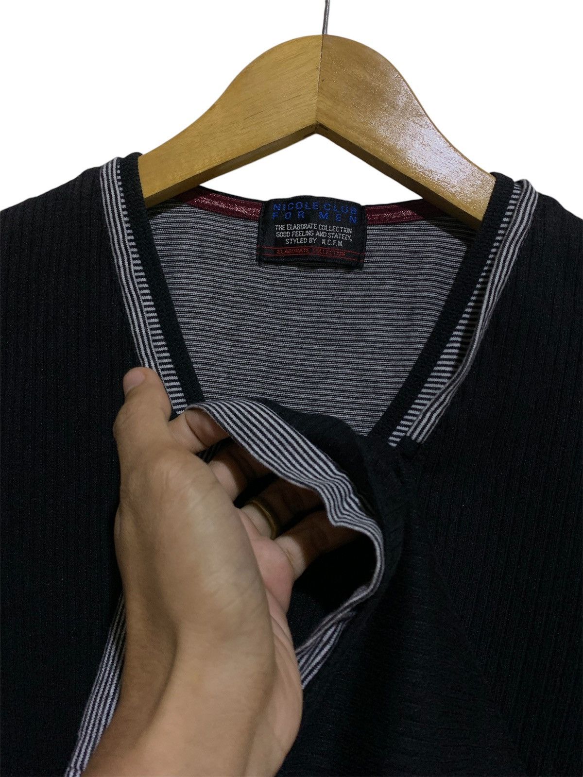 Beauty Beast × Hysteric Glamour × Japanese Brand TEE SHIRT DOUBLE LAYER NICOLE CLUB Size US M / EU 48-50 / 2 - 5 Thumbnail
