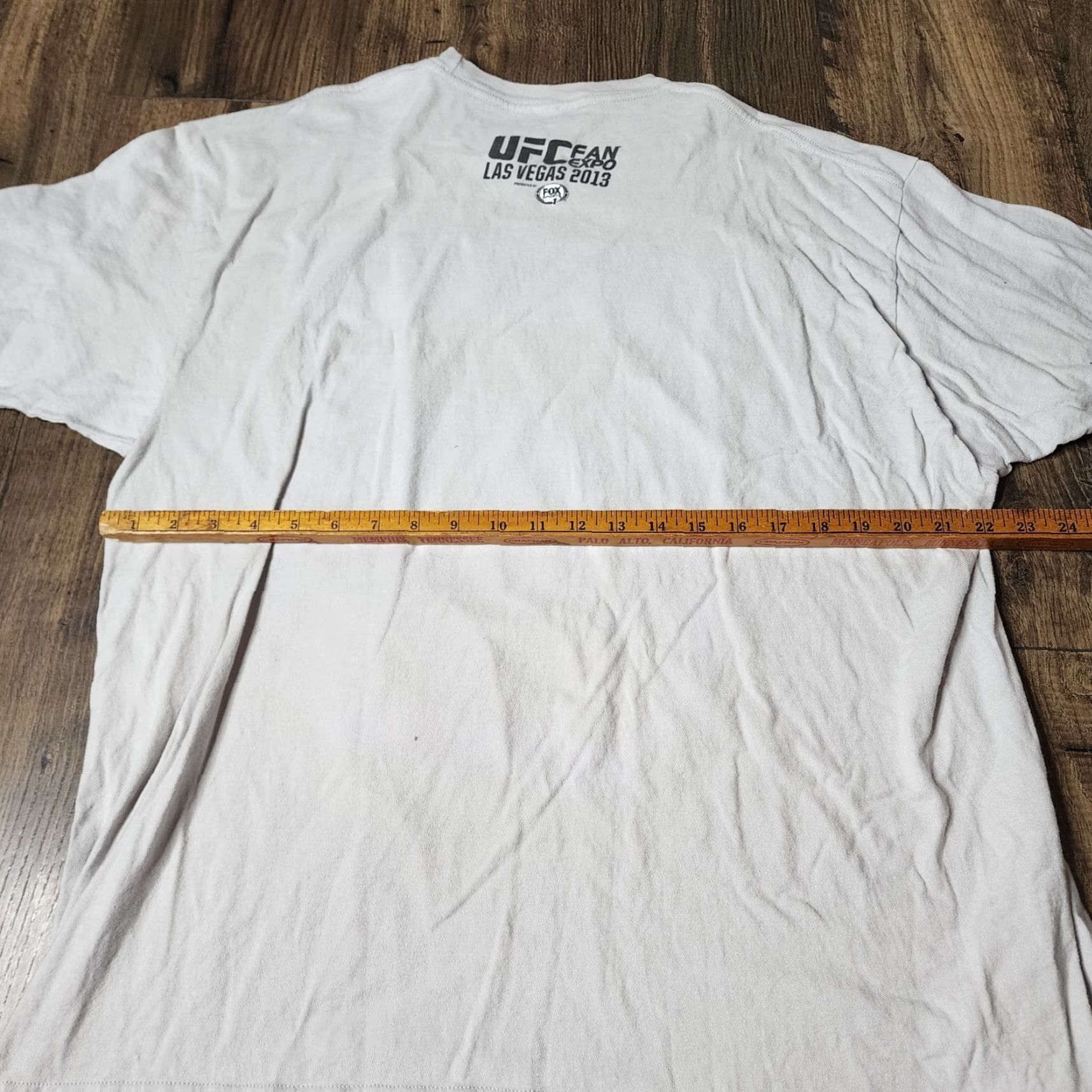 UFC VINTAGE UFC Shirt 2XL Gray Double-Sided Graphic Tee Men’s UFC Expo Experience Las Vegas 2013 Size US XXL / EU 58 / 5 - 3 Thumbnail