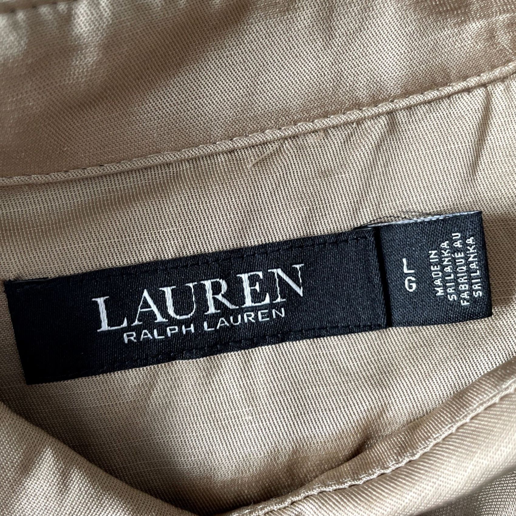 Ralph Lauren VINTAGE? No. (Skip) Size L / US 10 / IT 46 - 3 Thumbnail