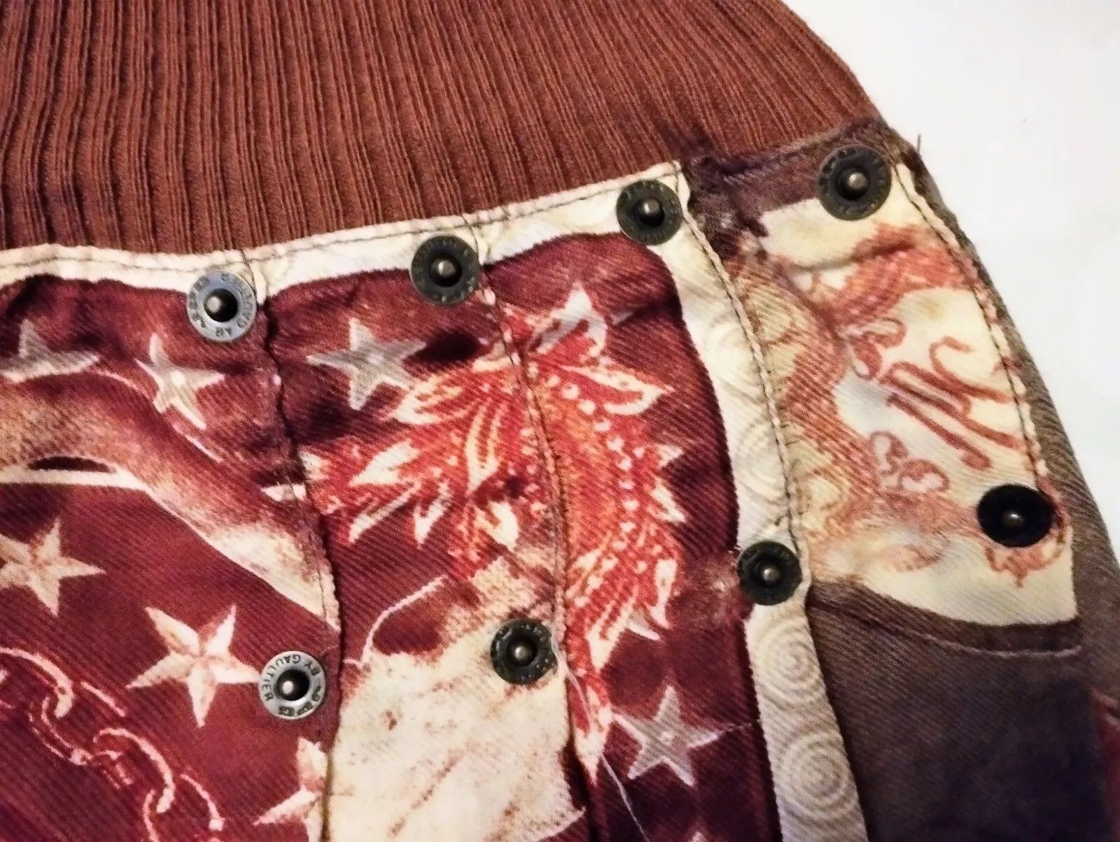 Jean Paul Gaultier Jean Paul Gaultier Jupe Tribute Cheyenne T XXL Size 32" / US 10 / IT 46 - 4 Thumbnail