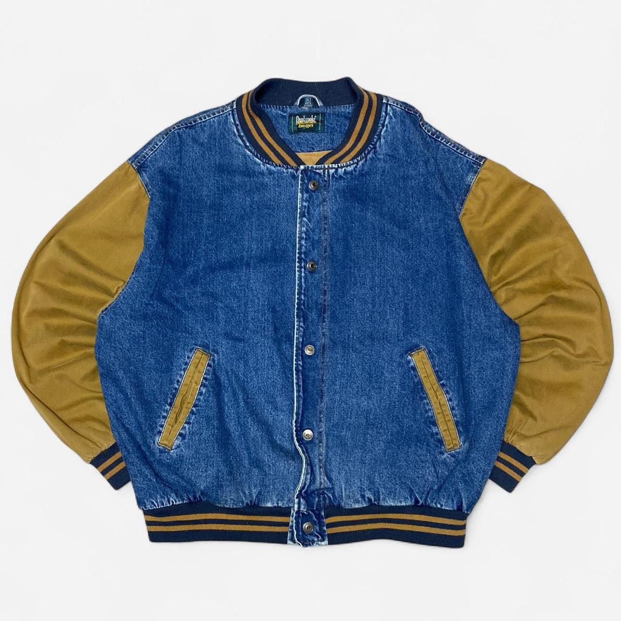 Dunbrooke Vintage dunbrooke denim and canvas varsity jacket Size US XL / EU 56 / 4 - 1 Thumbnail