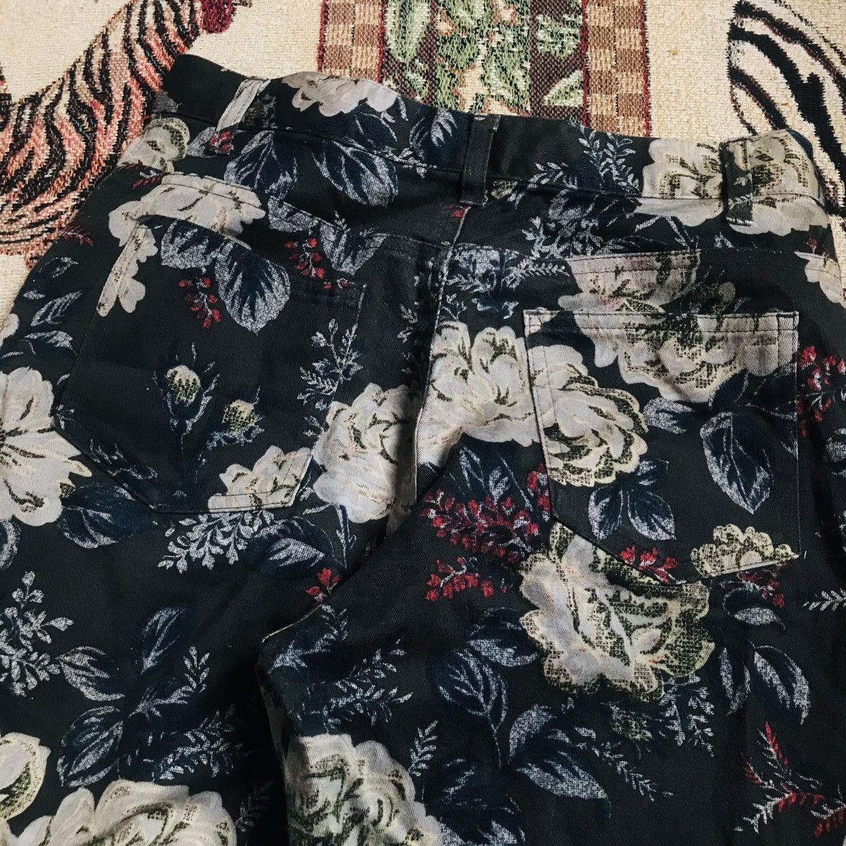 Japanese Brand × Seditionaries × Vintage Vintage Live Claire Floral Denim Size 27" / US 4 / IT 40 - 4 Thumbnail