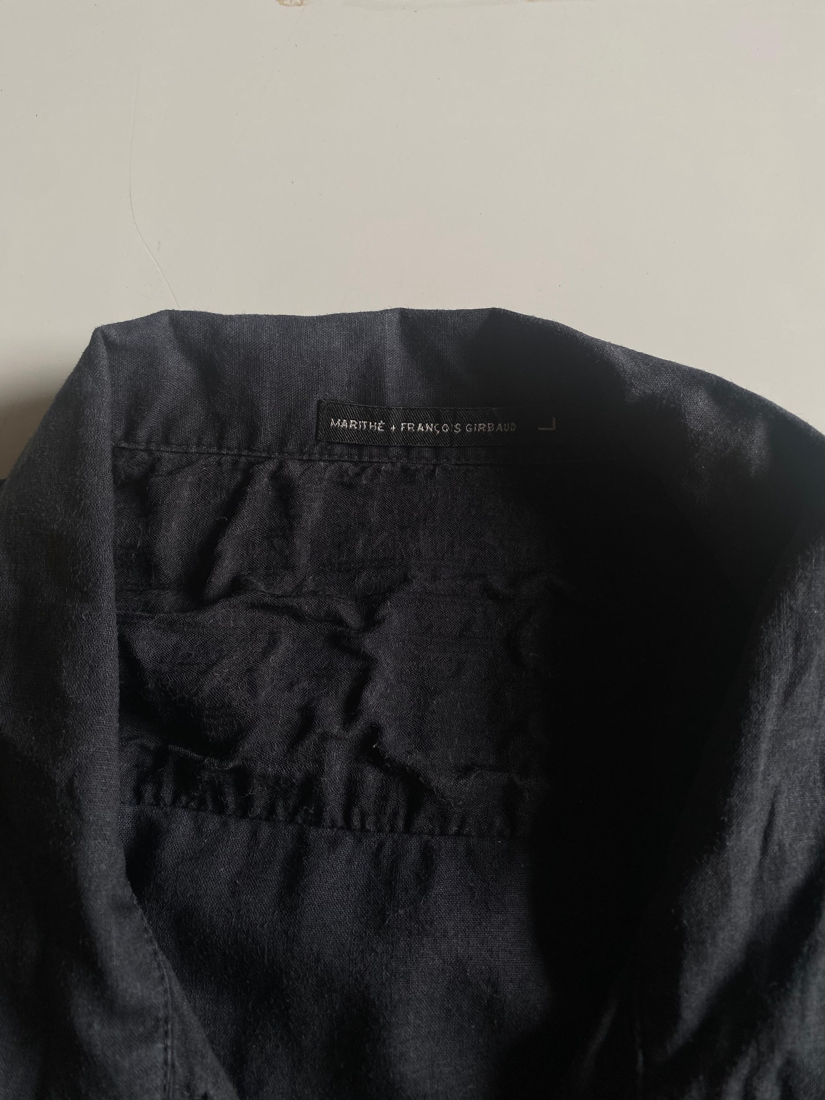Marithe + Francois Girbaud Marithe Francois Girbaud Linen Shirt Size US L / EU 52-54 / 3 - 6 Thumbnail