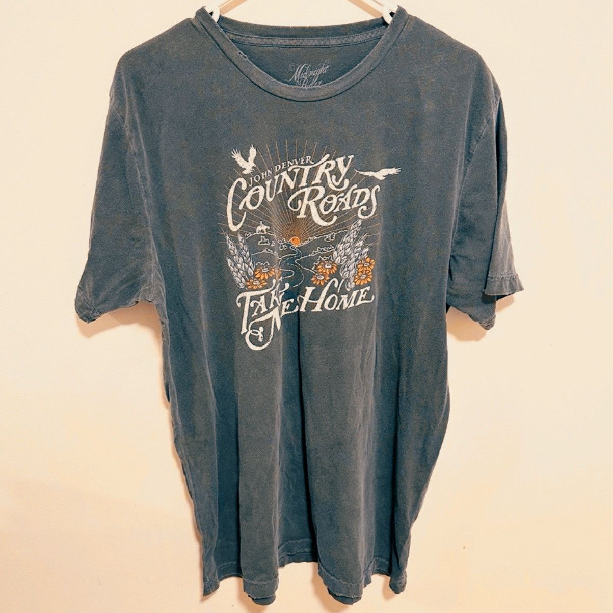 Free People Free People Country Roads tee john denver midnight rider Size M / US 6-8 / IT 42-44 - 2 Thumbnail