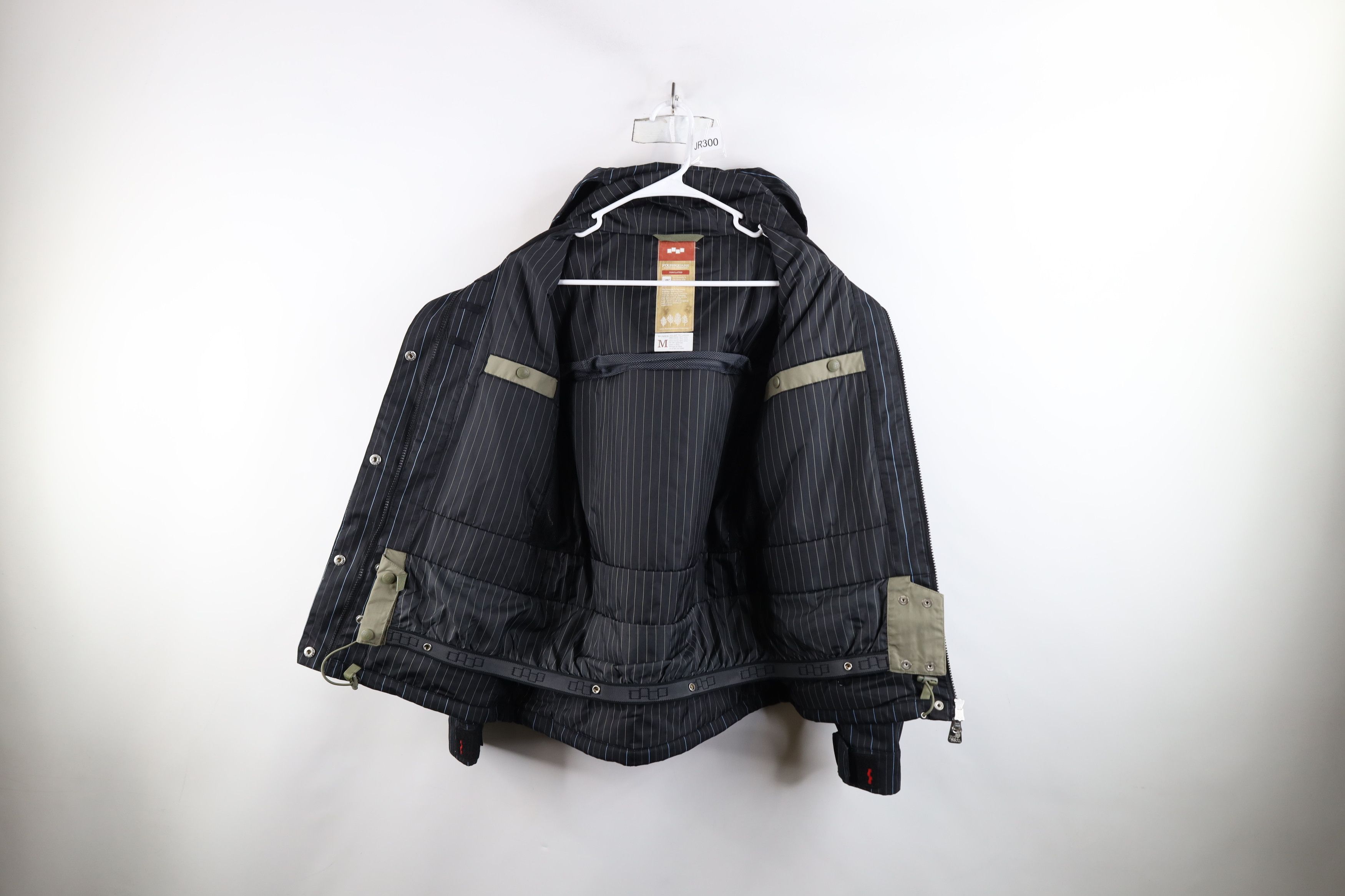 Vintage Vintage Y2K Streetwear Striped Hooded Ski Snowboard Jacket Size M / US 6-8 / IT 42-44 - 11 Thumbnail