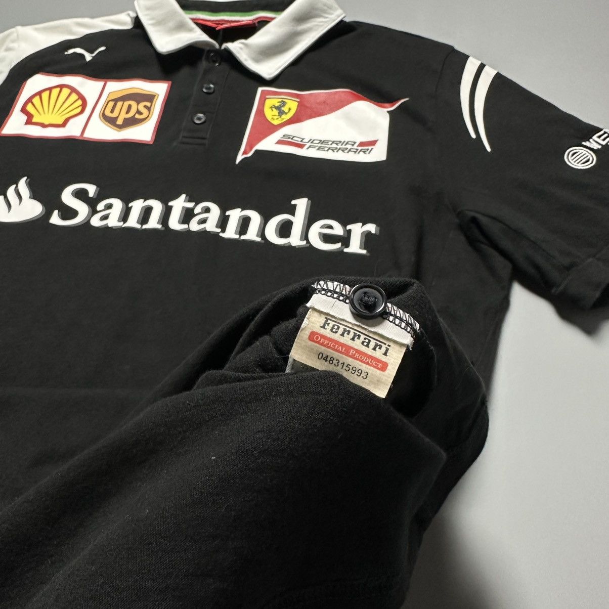 Puma PUMA Men's Sportwear Polo Scuderia Ferrari F1 Team 2014 Size US L / EU 52-54 / 3 - 8 Thumbnail