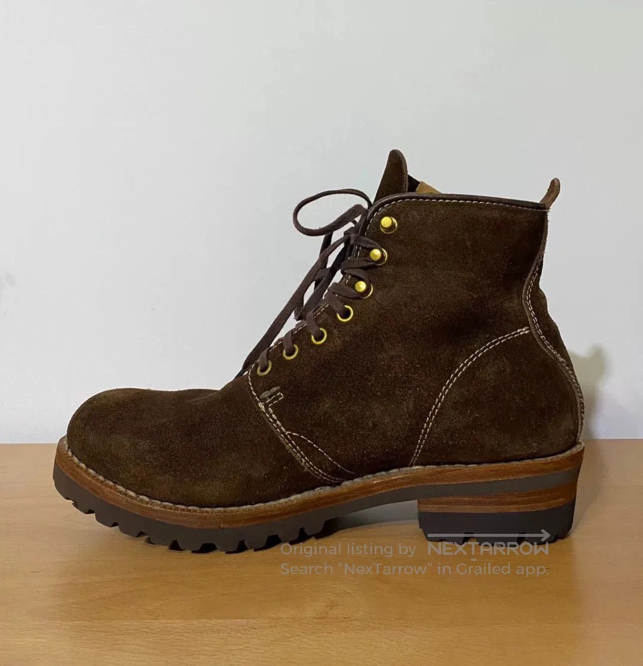 Visvim visvim zermatt boots in dark brown. Size US 10 / EU 43 - 2 Thumbnail