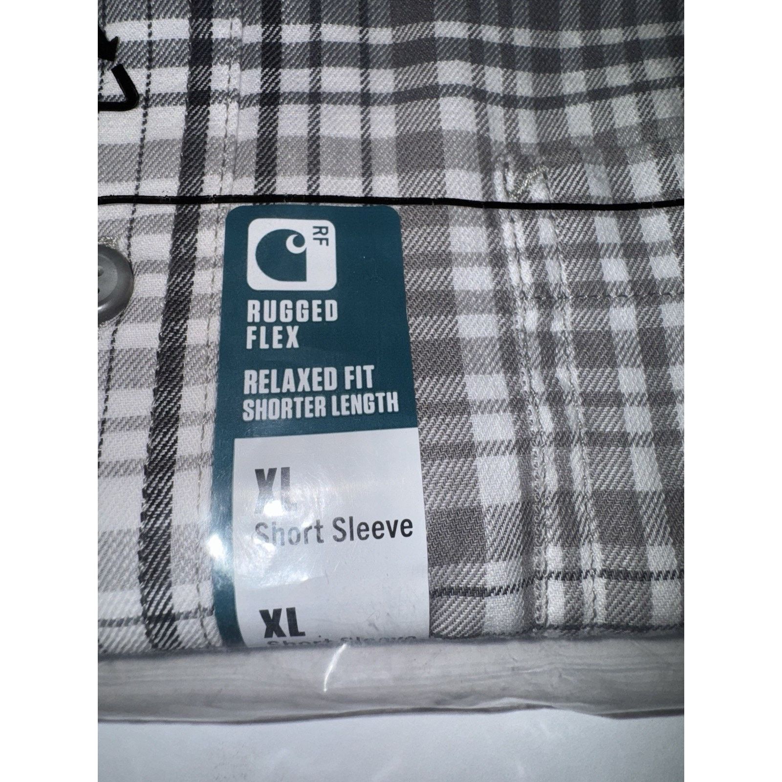 Carhartt NWT Carhartt Mens Shirt Rugged Flex Short Sleeve XL Gray Size US XL / EU 56 / 4 - 4 Thumbnail