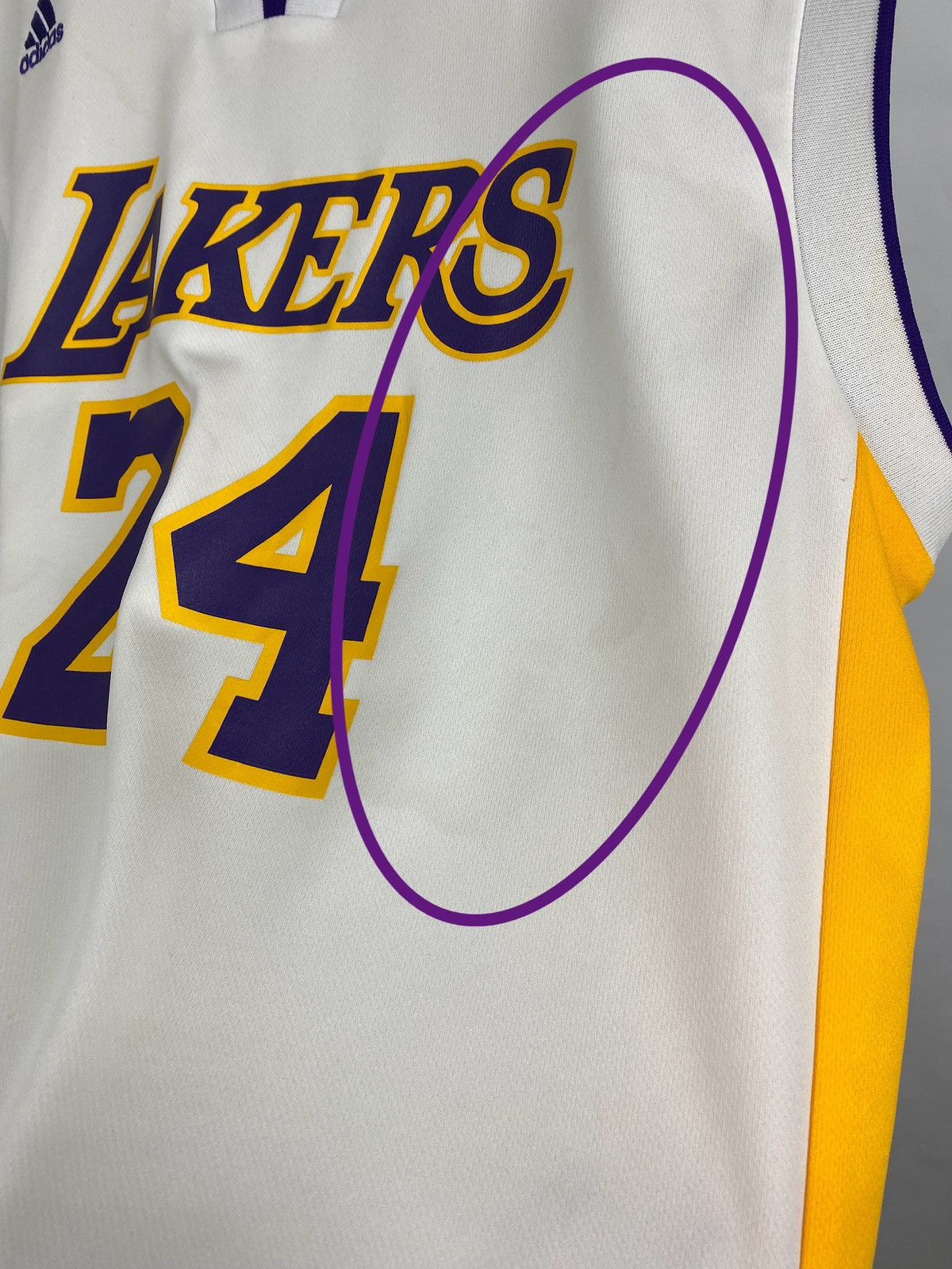 Adidas 🇺🇸 Vintage Kobe Bryant 24 Adidas L A Lakers 2014 Jersey Rare Size US M / EU 48-50 / 2 - 14 Thumbnail