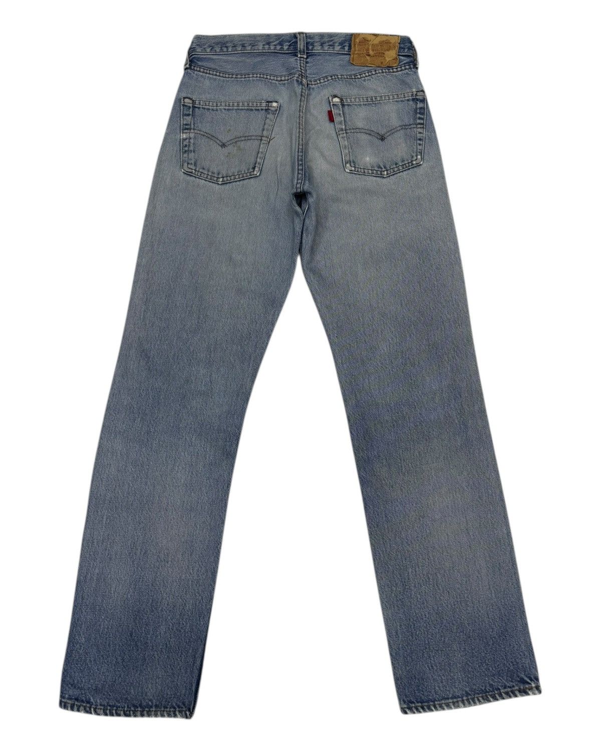 Levi's × Undercover Vintage Levis 501 Selvedge Button No 524 Distressed Denim Size US 28 / EU 44 - 7 Thumbnail