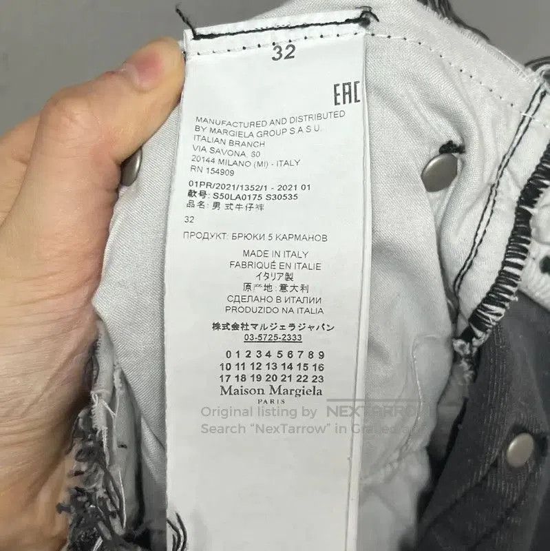 Maison Margiela Maison Margiela Multi-Color Women's Denim Pants . Size 28" / US 6 / IT 42 - 5 Thumbnail