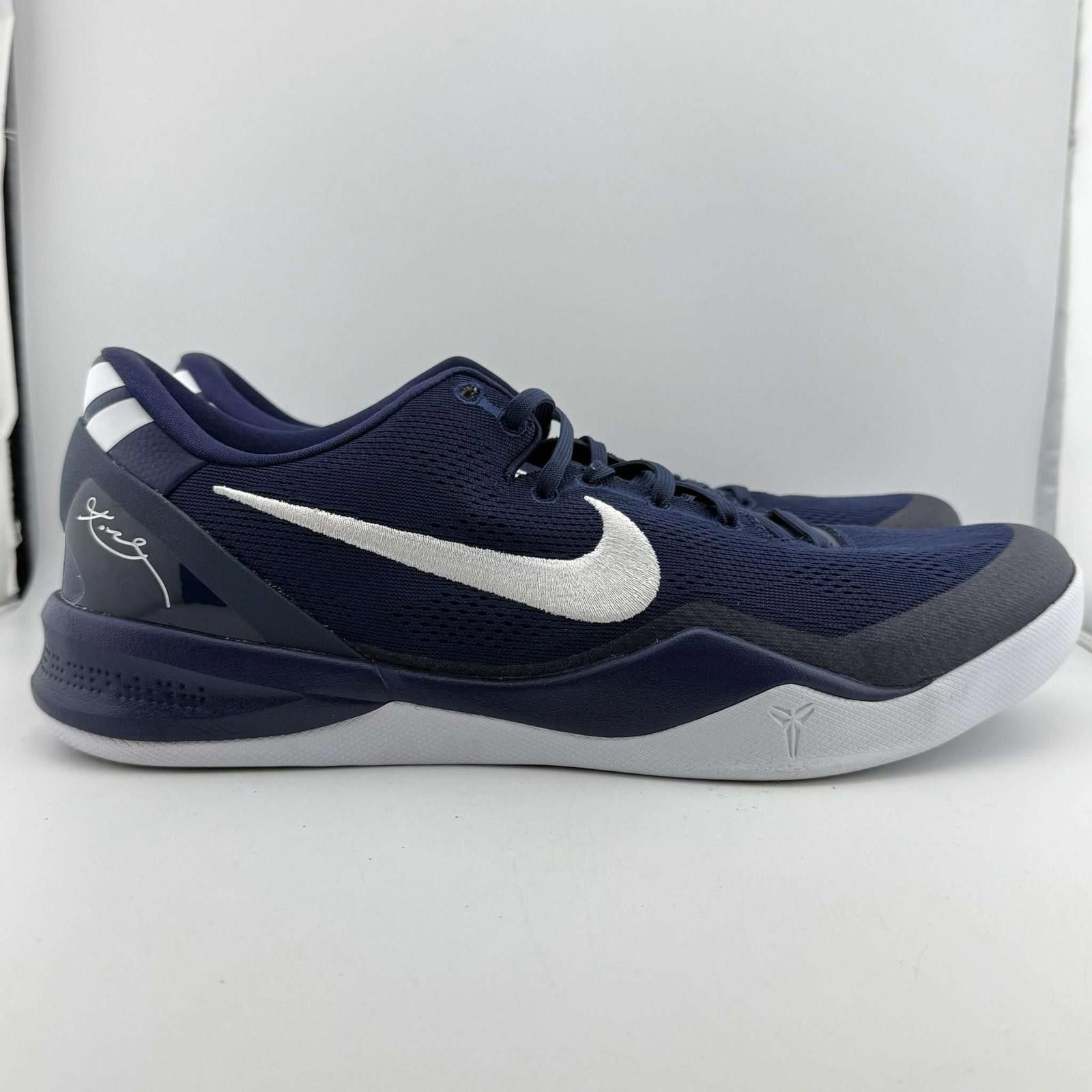 Nike Nike Kobe 8 Protro College Navy US 14 Used No Box Size US 14 / EU 47 - 4 Thumbnail