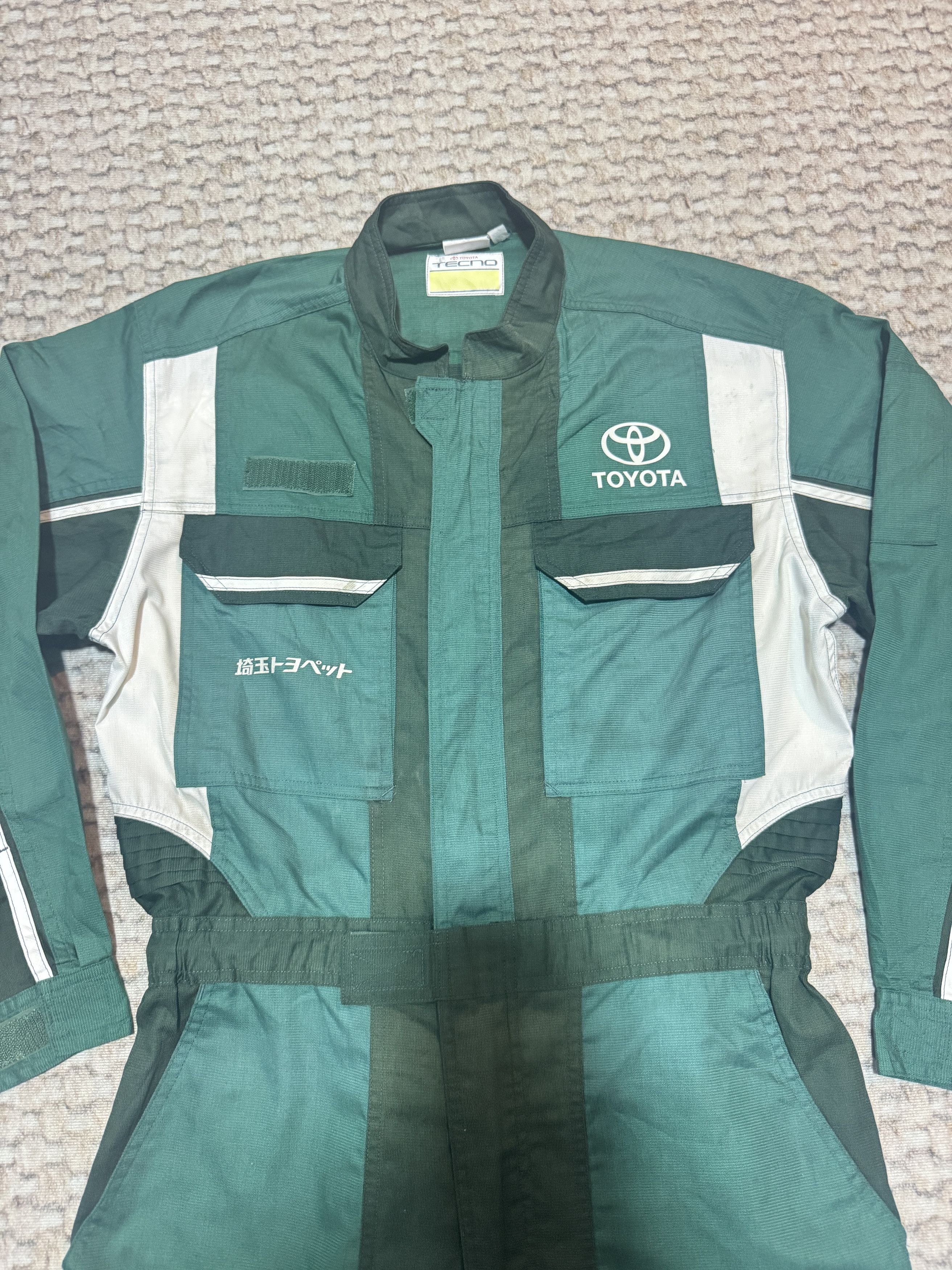 Sports Specialties Vintage Toyota Toyopet TRD Techno Coverall Dirty Oil Size L Size US 33 - 3 Thumbnail