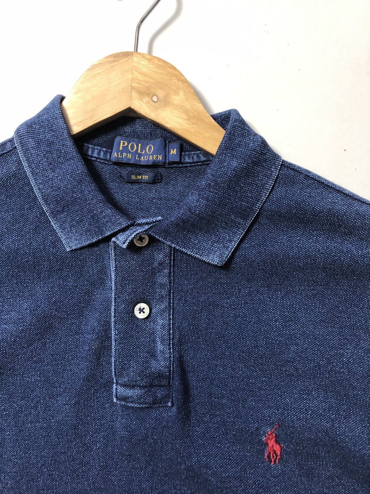 Polo Ralph Lauren Polo Ralph Lauren Men’s Slim Fit Polo Shirt M Navy Blue Size US M / EU 48-50 / 2 - 3 Thumbnail