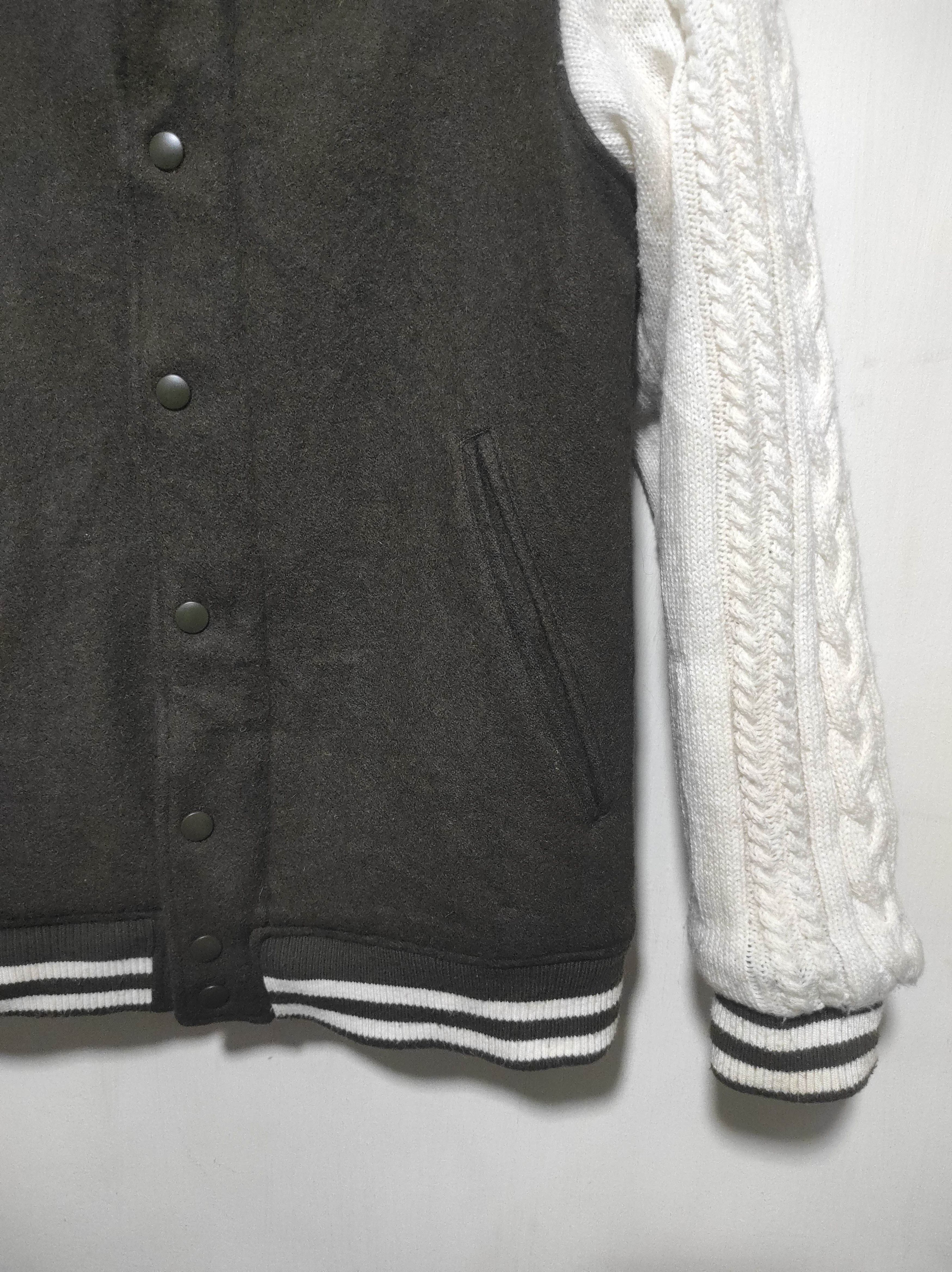 Japanese Brand INHERIT Wool mix Knit double Zp Fur Hoodie ifsix LGB style Size US S / EU 44-46 / 1 - 5 Thumbnail
