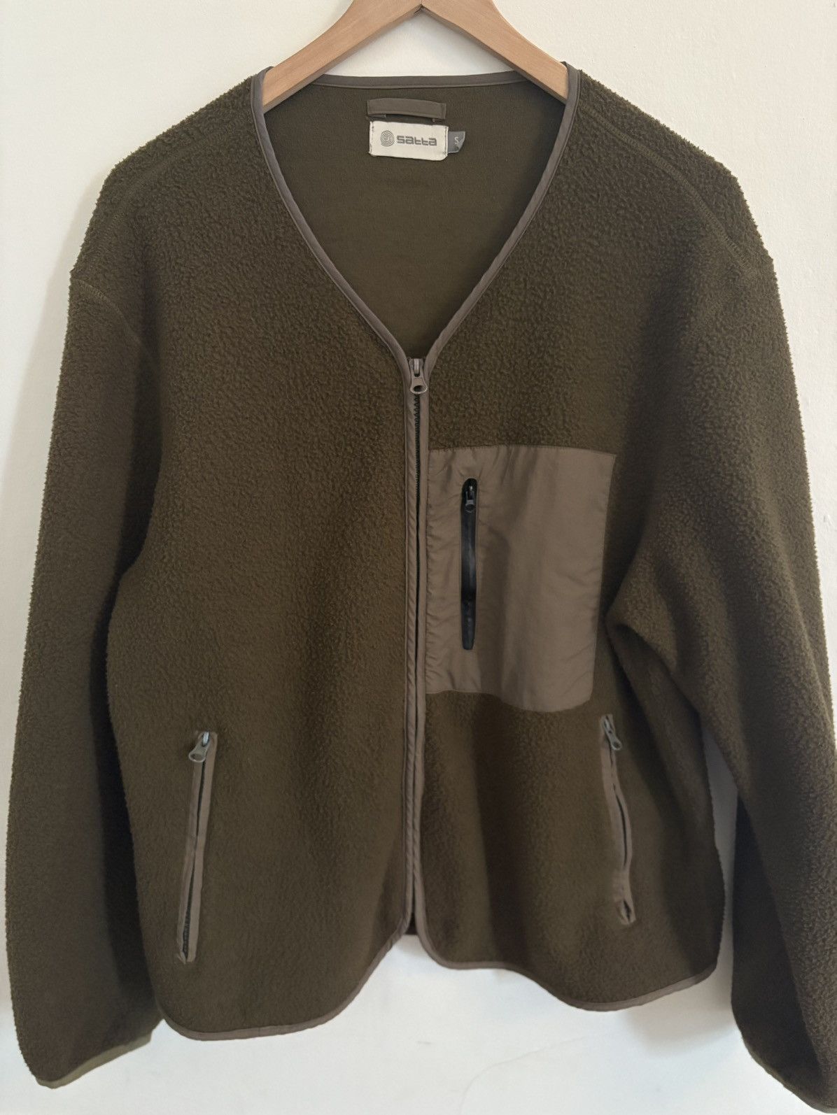 Satta Satta “Mikah Fleece” (Moss) Size US S / EU 44-46 / 1 - 1 Thumbnail