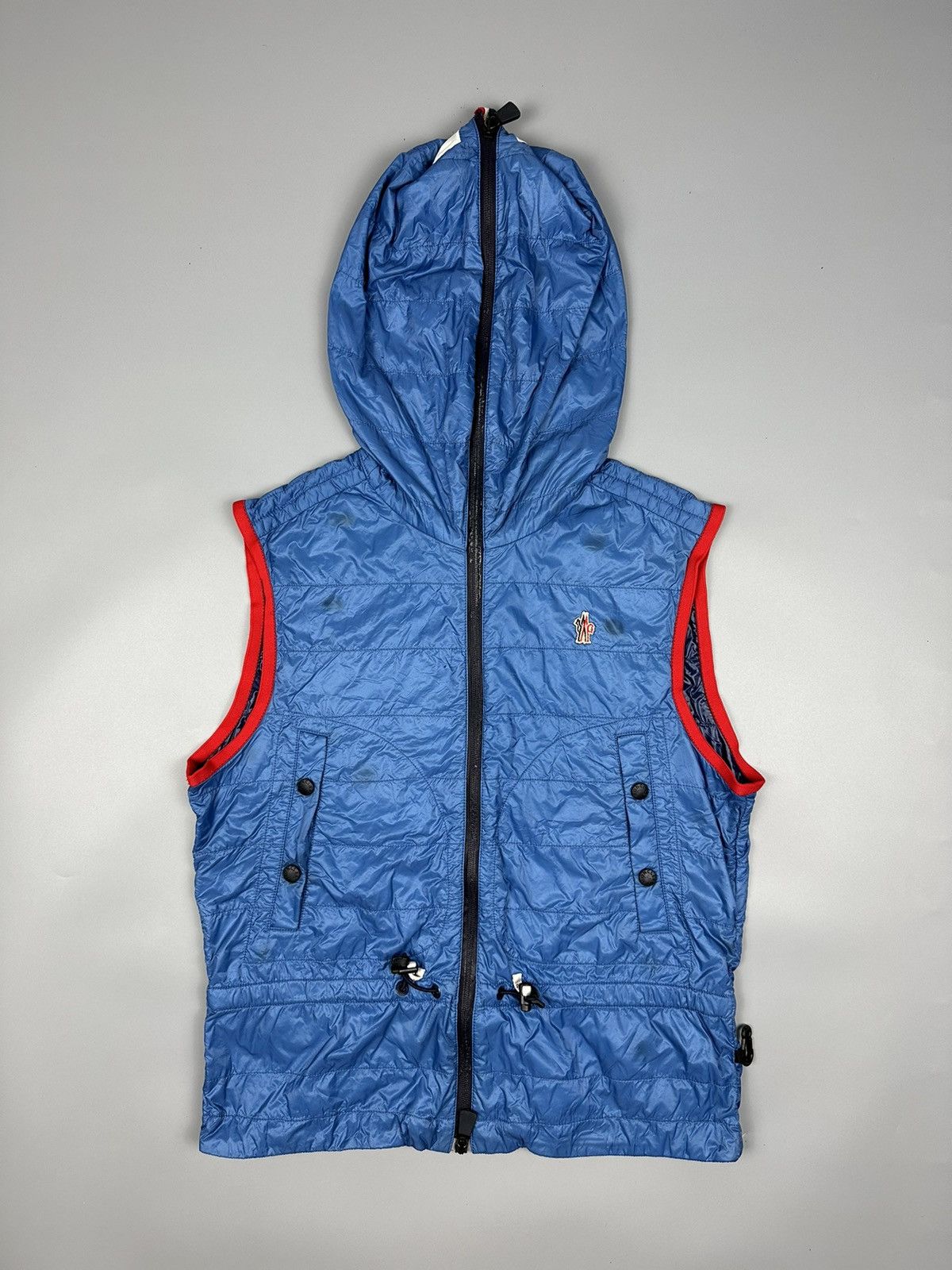 Moncler Vintage Moncler Vest Full Zipper Hoodies Size US L / EU 52-54 / 3 - 1 Thumbnail