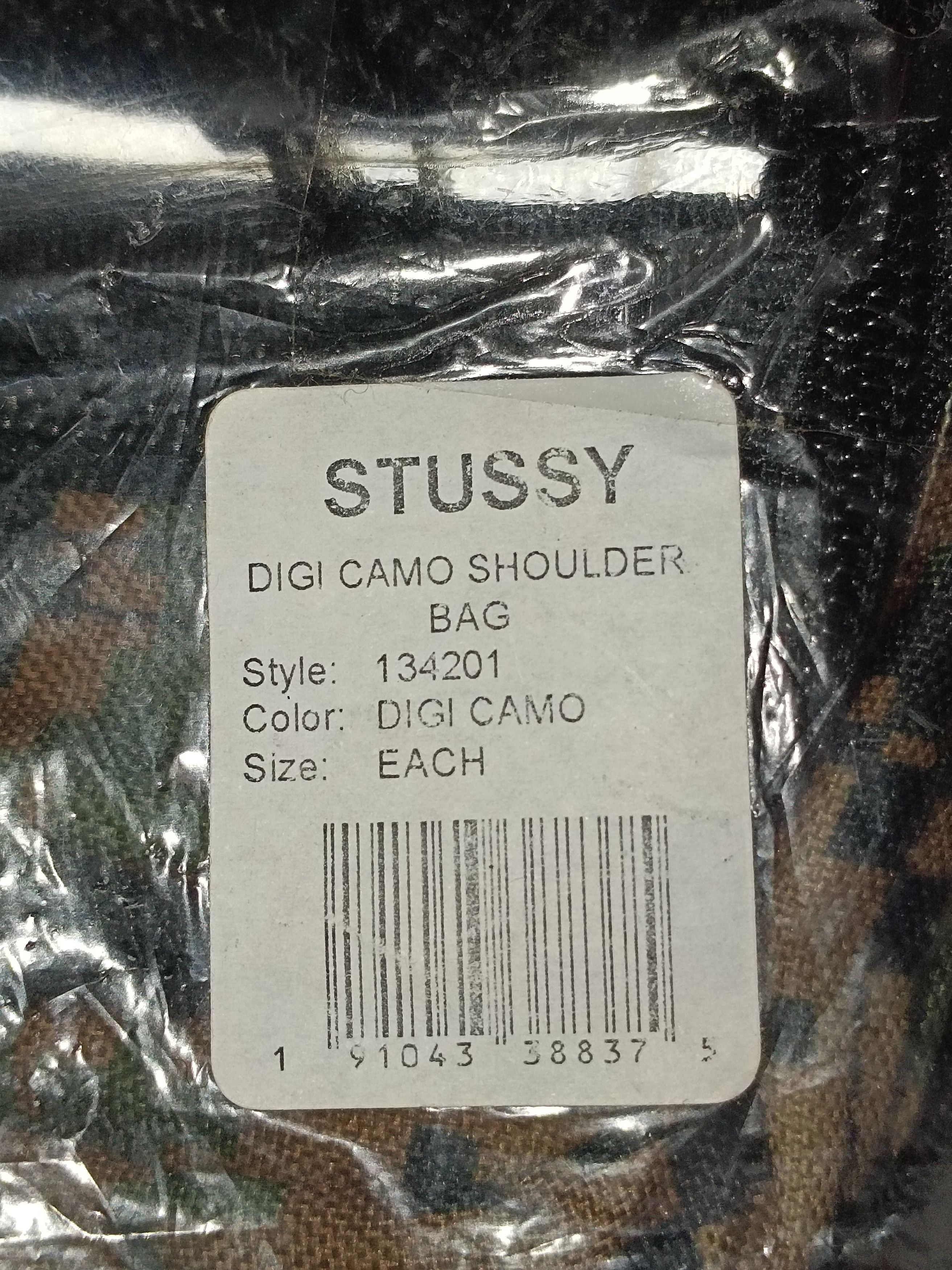 Stussy × Vintage VINTAGE STUSSY DIGI CAMO SHOULDER BAG Size ONE SIZE - 9 Thumbnail