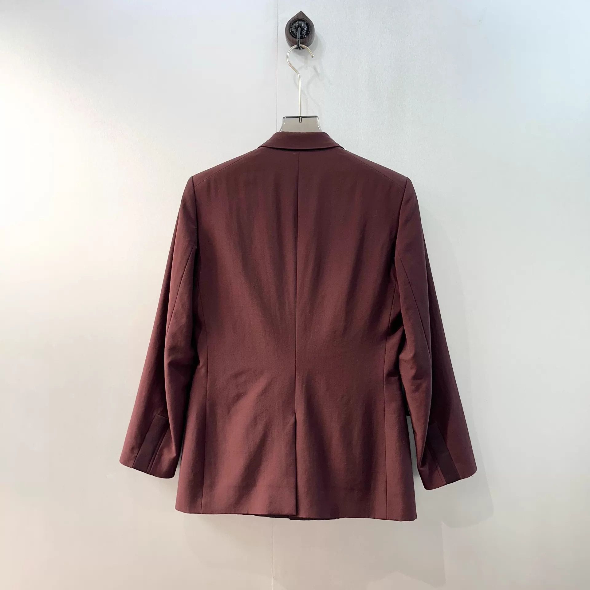 Dior Dior Poster Runway Wine Red Wool Blazer Size 44R - 3 Thumbnail
