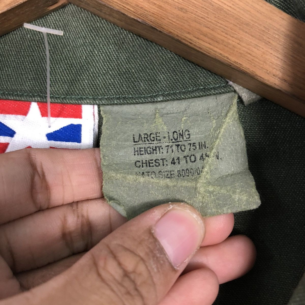 Vintage 🔥VINTAGE CHORE MILITARY JACKET USN PROPPER OG-07 DESIGN Size US M / EU 48-50 / 2 - 21 Thumbnail
