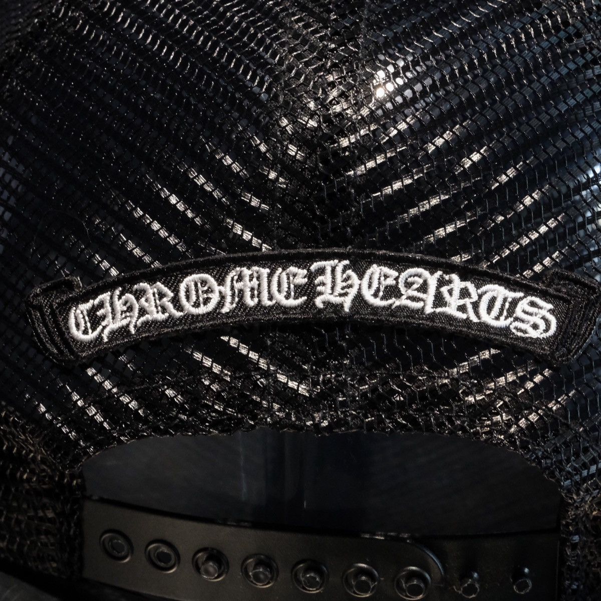 Chrome Hearts CHROME HEARTS TRUCKER CAP - CEMETERY PATCHWORK Size ONE SIZE - 7 Thumbnail