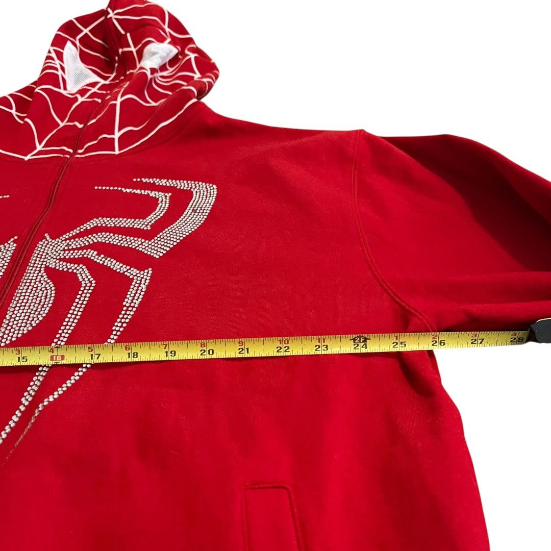 Vintage VINTAGE Boom Nation Spider Man Full Zip Hoodie Y2K Size US XL / EU 56 / 4 - 3 Thumbnail