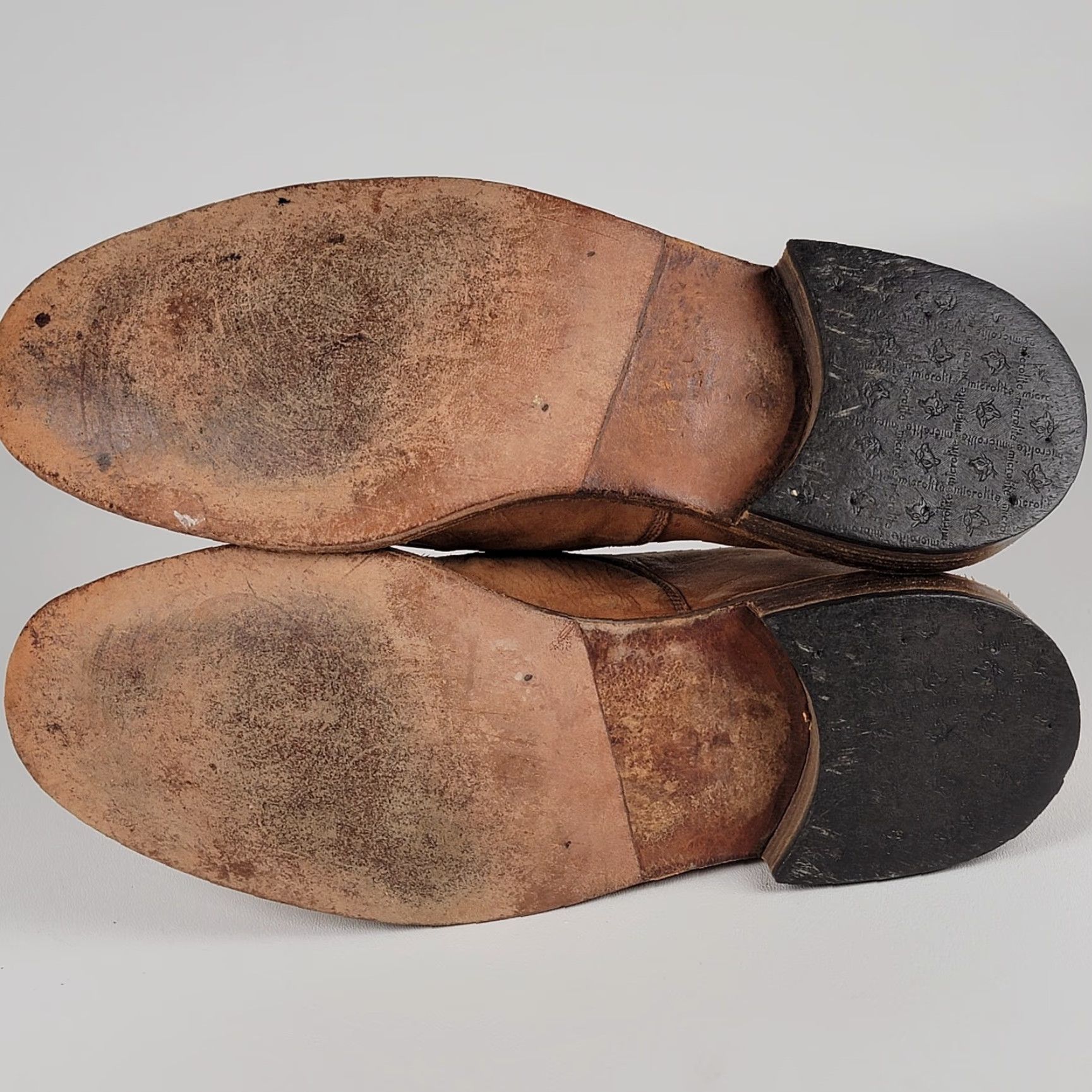 Vintage VINTAGE Wilkes Bashford Men's Dress Shoes Oxford Brown 8D Leather Upper Leather Outsole Lace Up Italy Mens Size US 8 / EU 41 - 7 Thumbnail