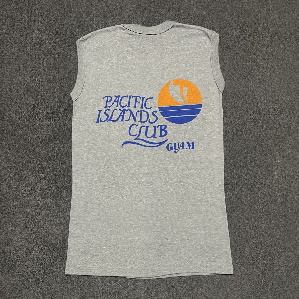Vintage Vintage 80s Hawaii Pacific Islands Club Guam Tank Top Size US M / EU 48-50 / 2 - 3 Thumbnail