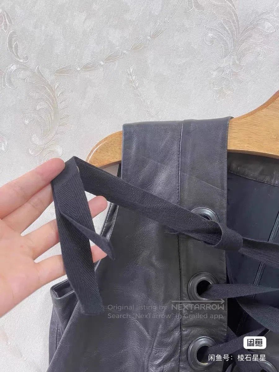 Gucci Gucci Runway Strapped Leather Sleeveless Dress. Size M / US 6-8 / IT 42-44 - 7 Thumbnail