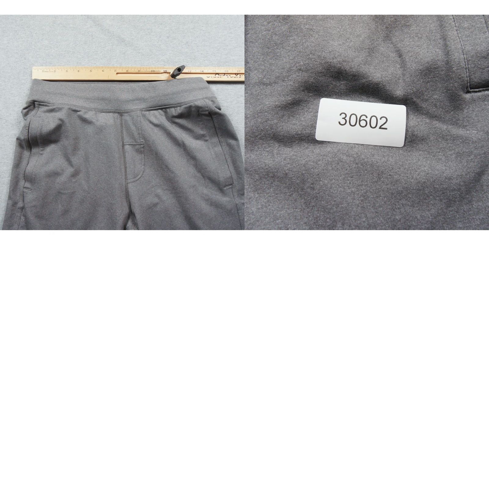 Lululemon Lululemon Mens Small Gray Activewear Lounge Stretch Casual Straight Leg Pants Size US 29 - 9 Thumbnail