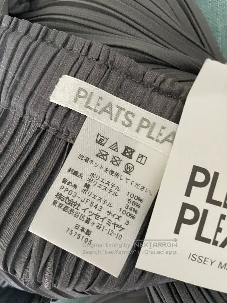 Issey Miyake Issey Miyake size:3 Fringed Pants Gray Size 22" - 2 Thumbnail